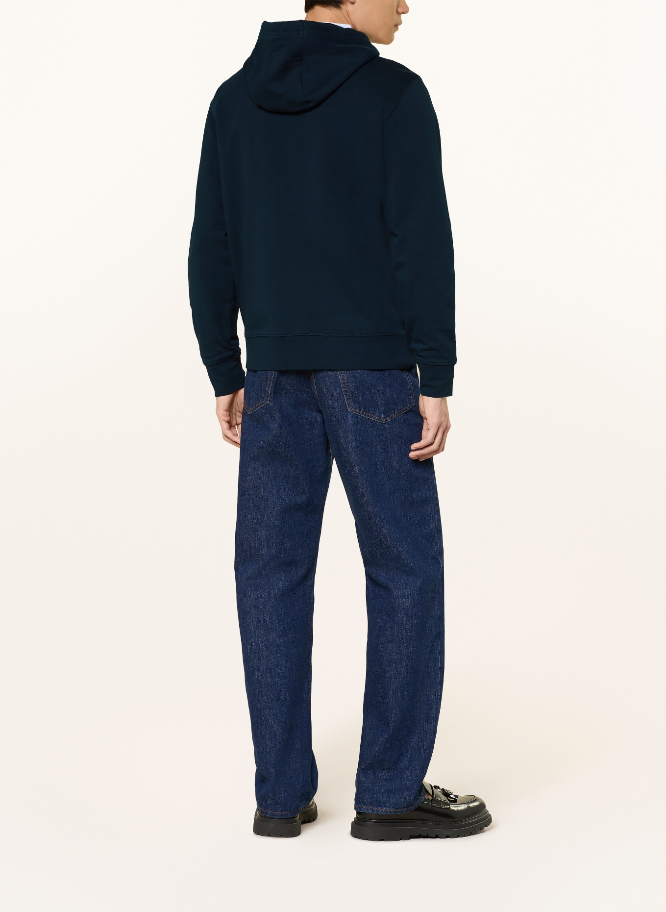 TOMMY HILFIGER Hoodie: DUNKELBLAU / HELLBLAU