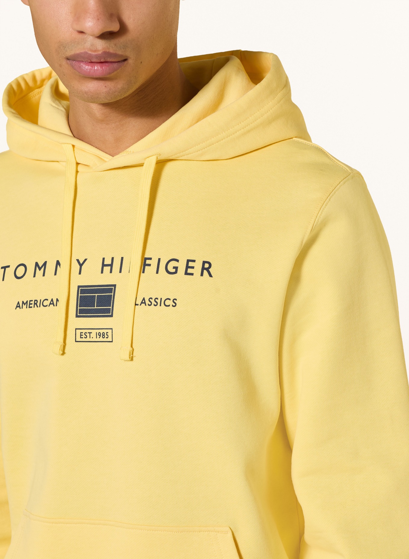 TOMMY HILFIGER Hoodie: GELB