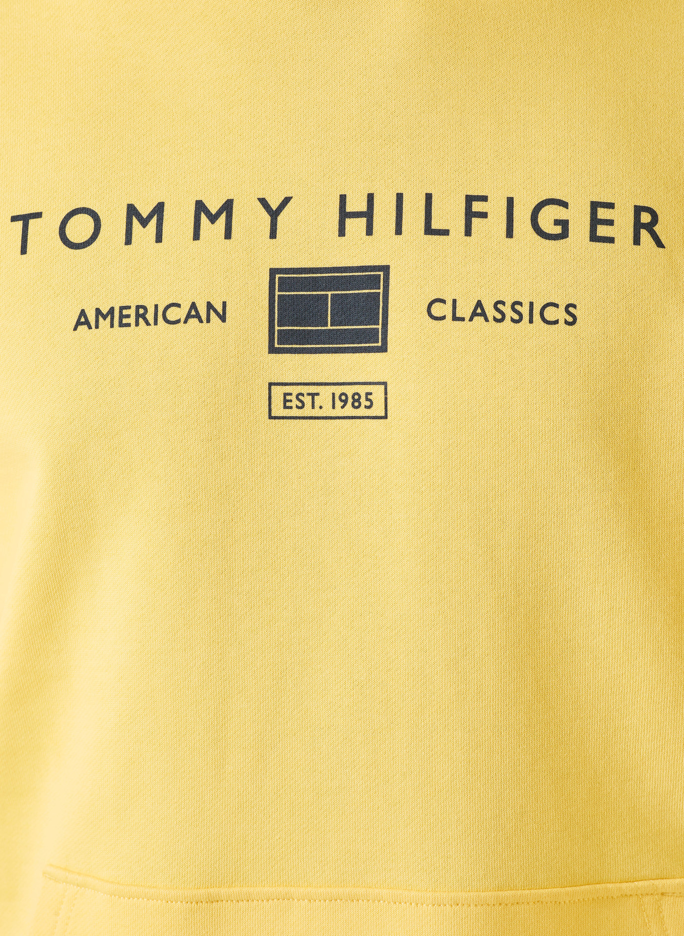 TOMMY HILFIGER Hoodie: GELB