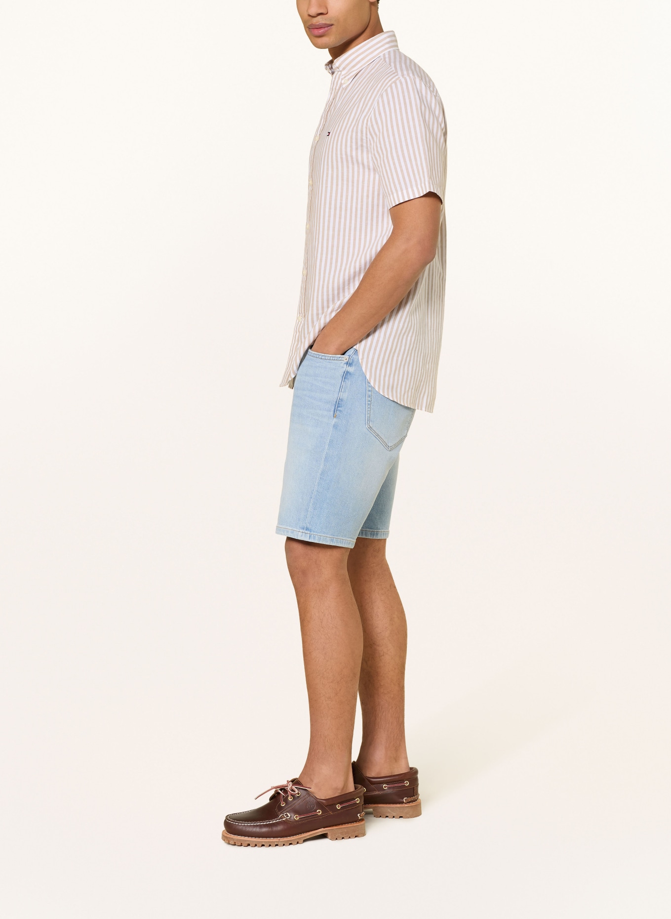 TOMMY HILFIGER Jeansshorts DENTON: 1AB Heron Blue