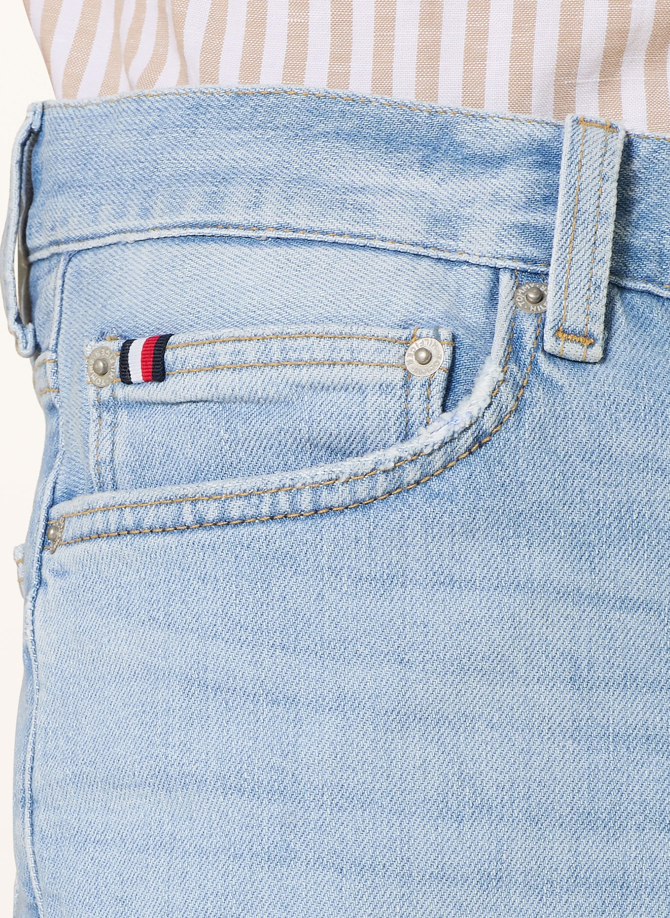 TOMMY HILFIGER Jeansshorts DENTON: 1AB Heron Blue