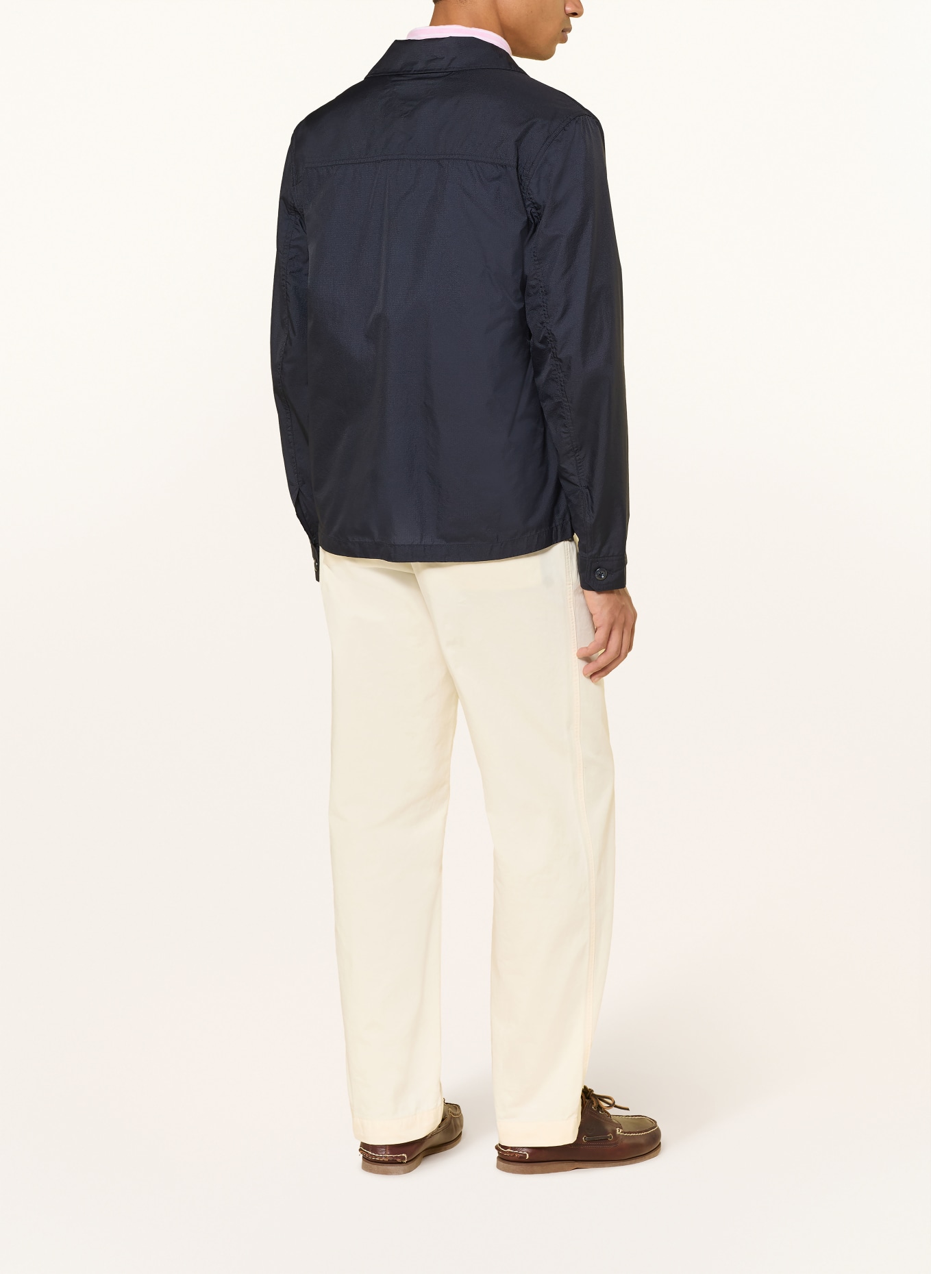 TOMMY HILFIGER Overjacket: DONKERBLAUW