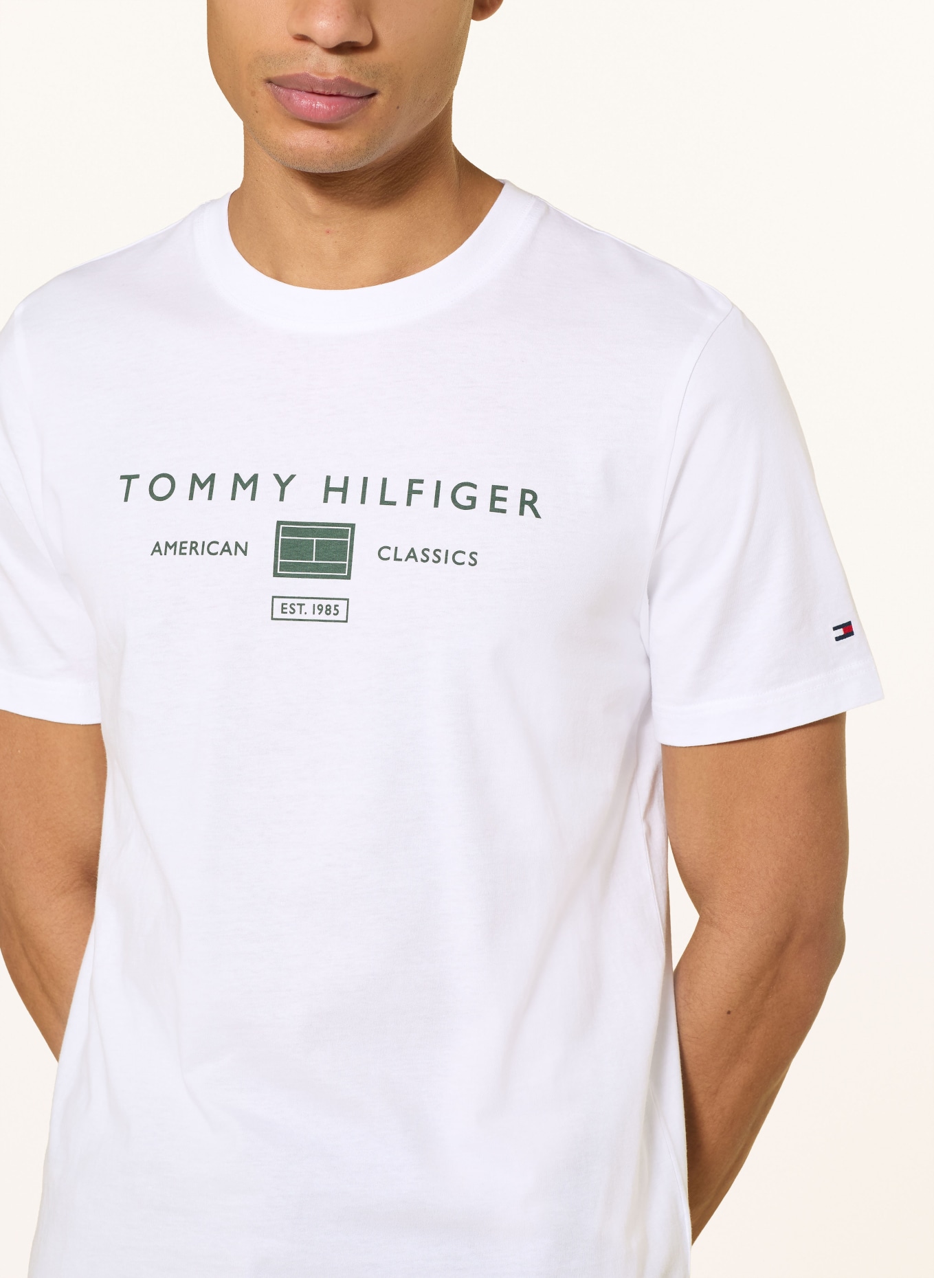 TOMMY HILFIGER T-shirt: WIT