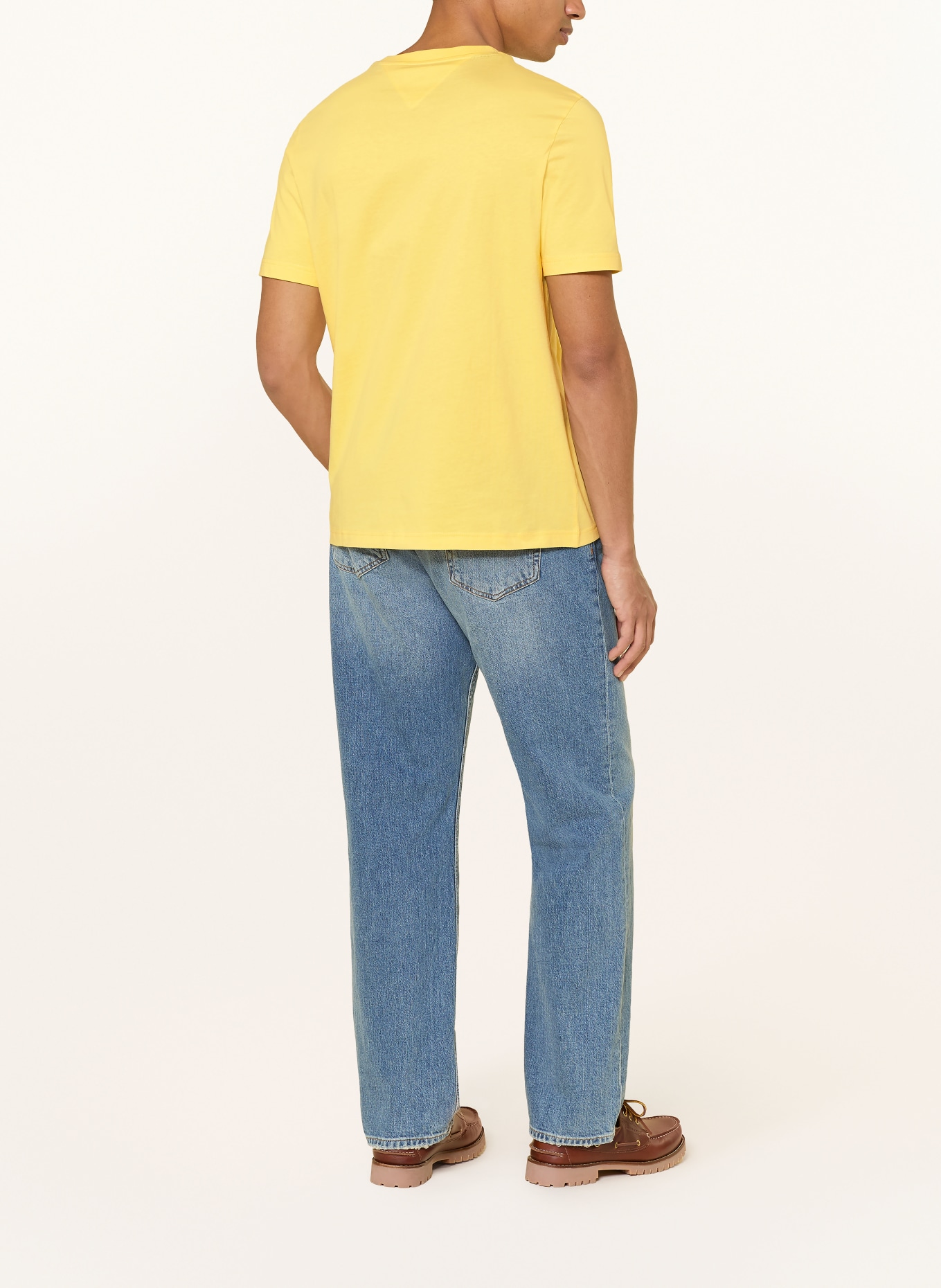 TOMMY HILFIGER koszulka: ŻÓŁTY