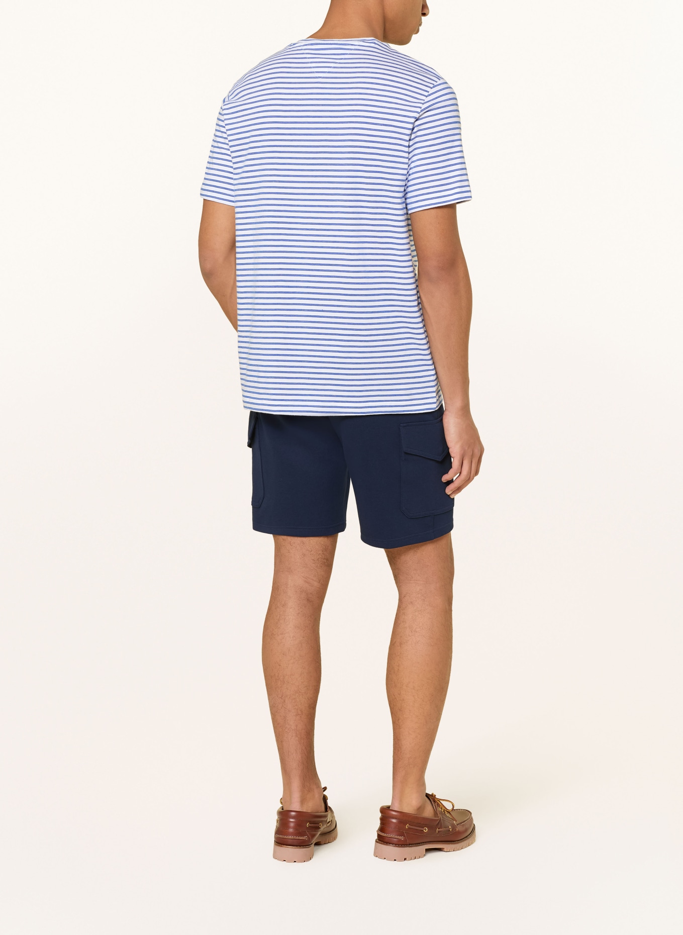 TOMMY HILFIGER T-Shirt: WEISS / BLAU