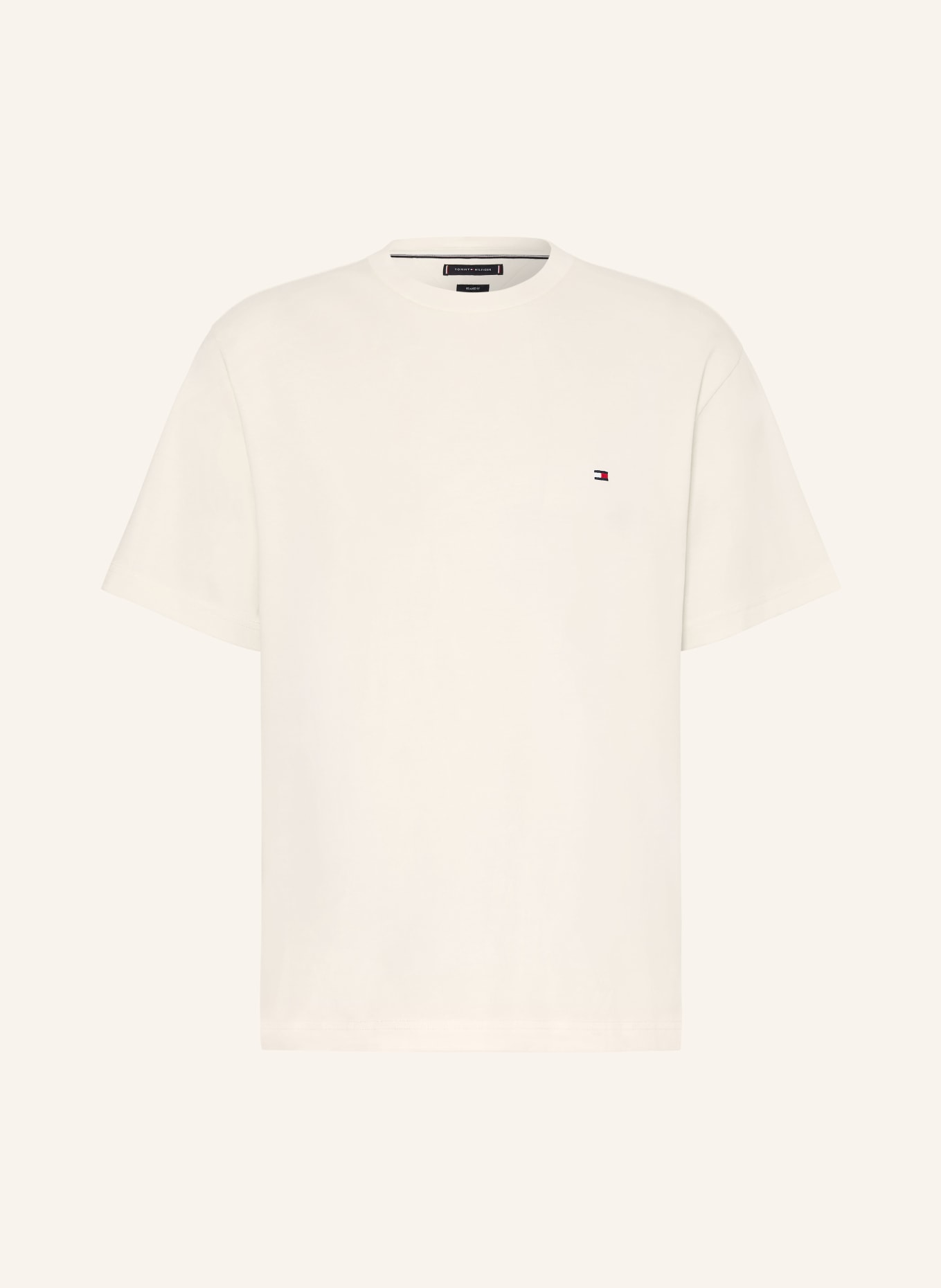 TOMMY HILFIGER T-Shirt: CREME