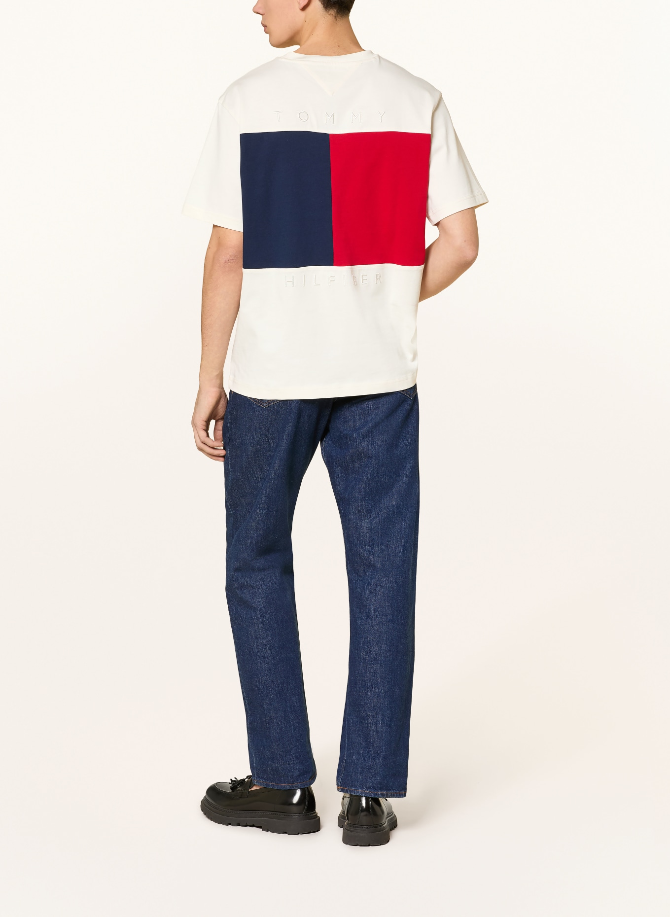 TOMMY HILFIGER T-Shirt: CREME
