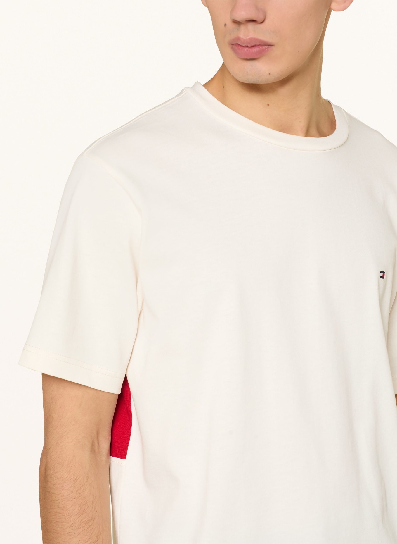 TOMMY HILFIGER T-Shirt: CREME