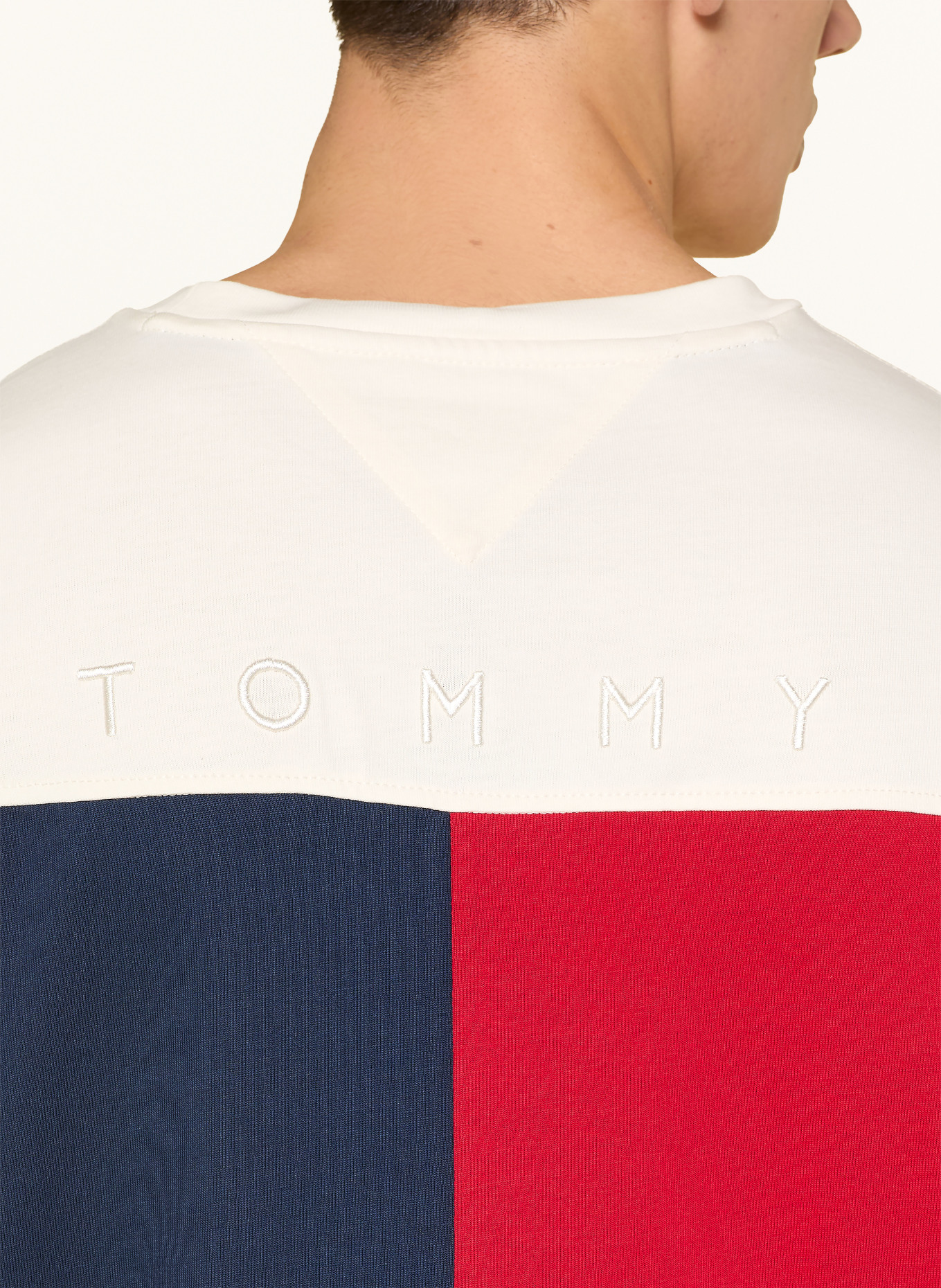 TOMMY HILFIGER T-Shirt: CREME