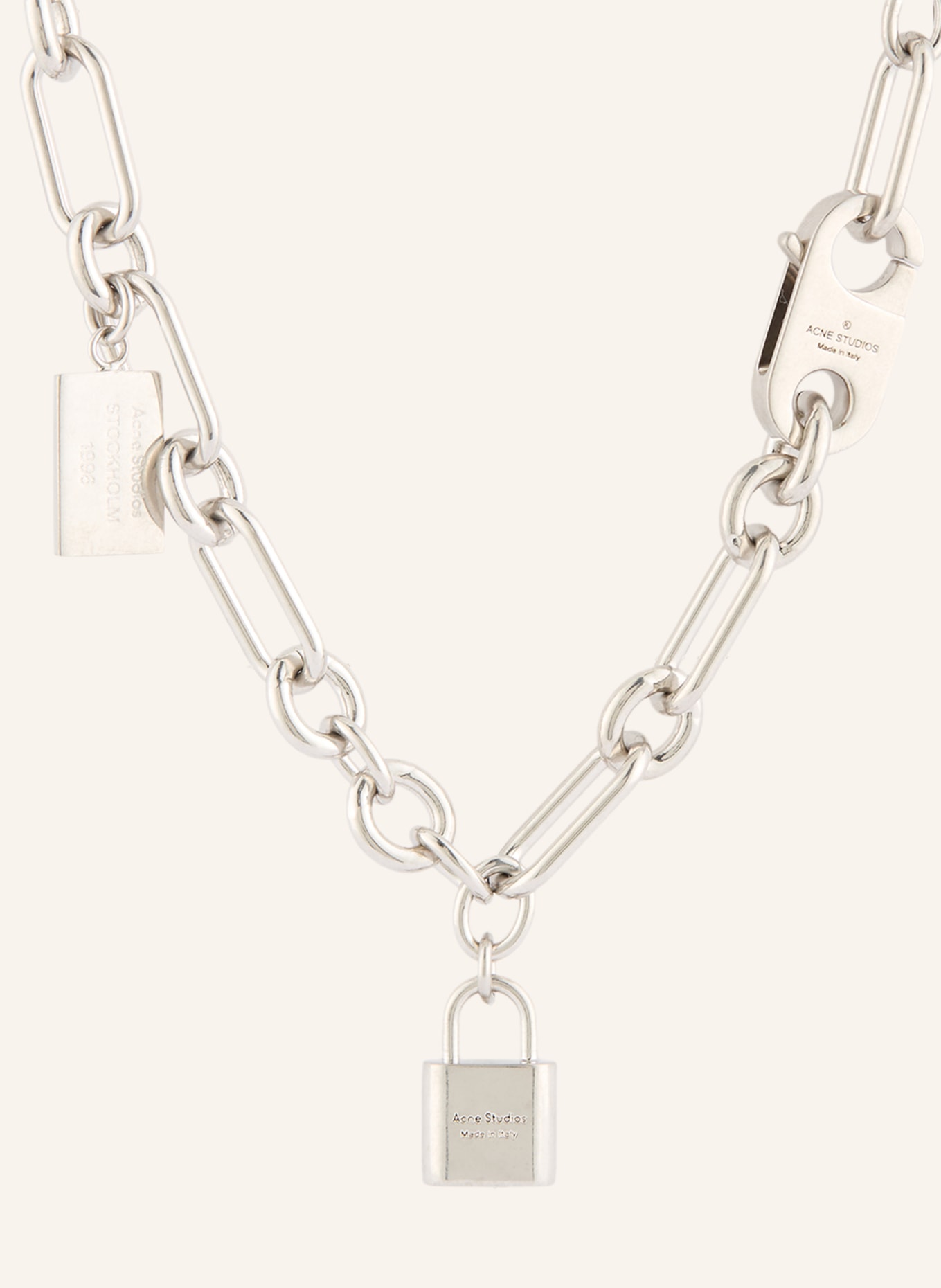 Acne Studios Halskette: SILBER