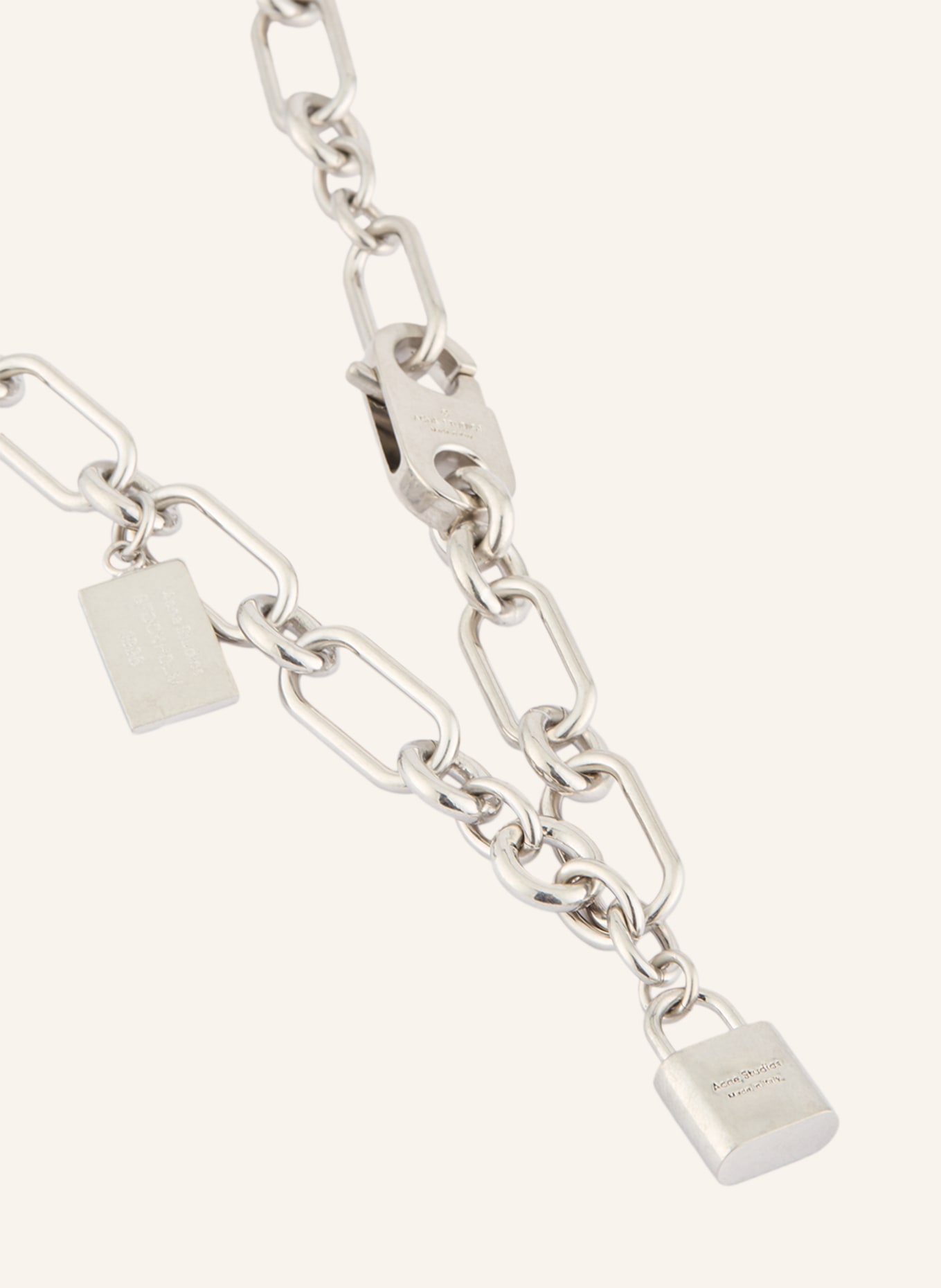 Acne Studios Halskette: SILBER