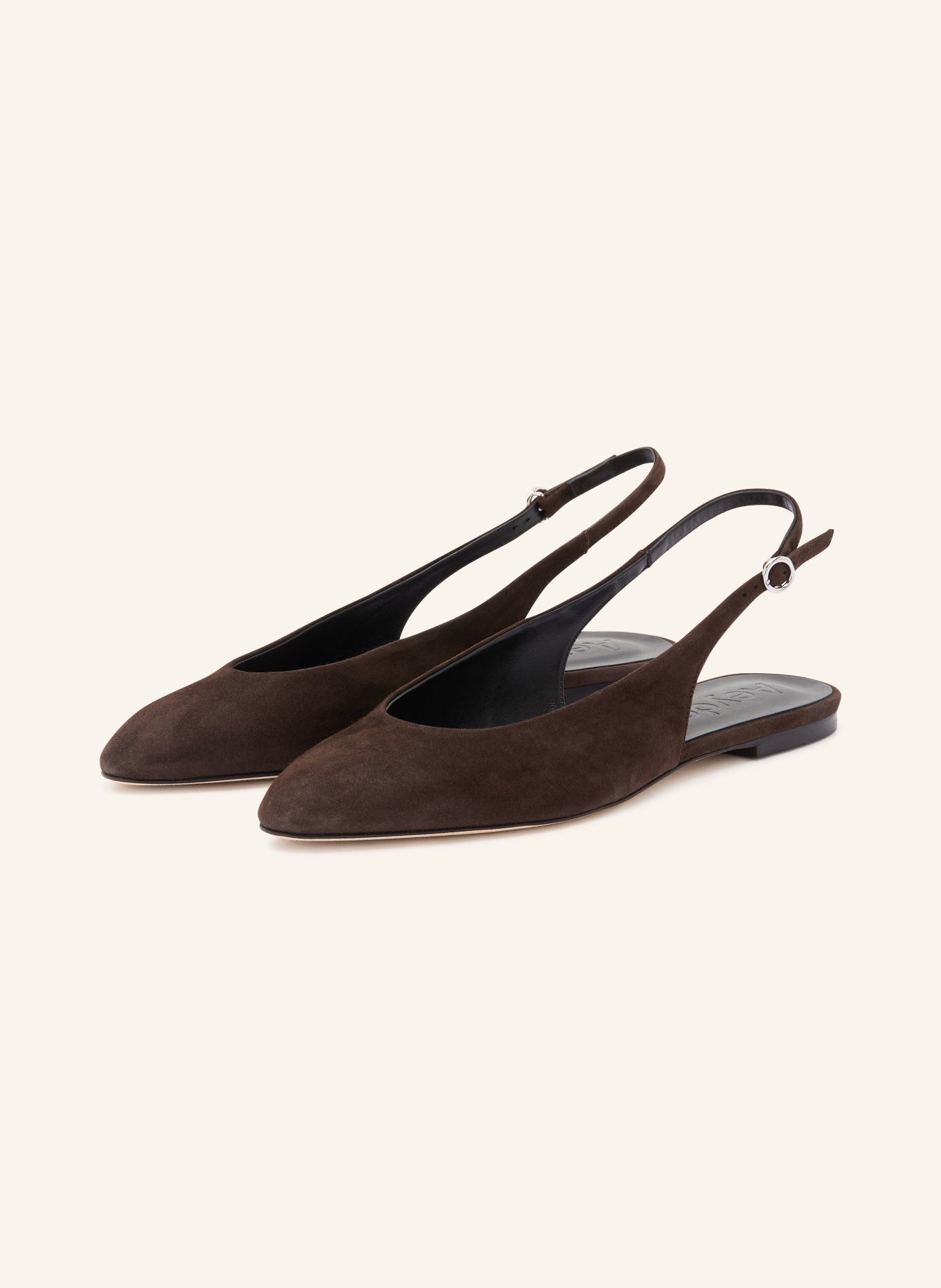 Aeyde Baleriny Slingballerinas AMELIA: CIEMNOBRĄZOWY