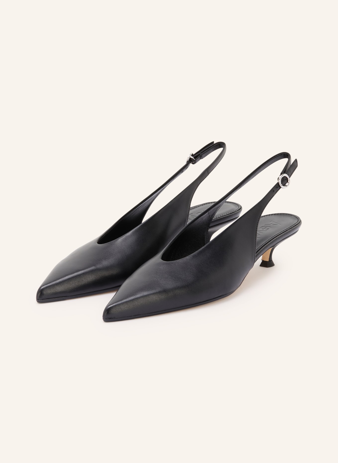 Aeyde Slingpumps CAMILA: SCHWARZ