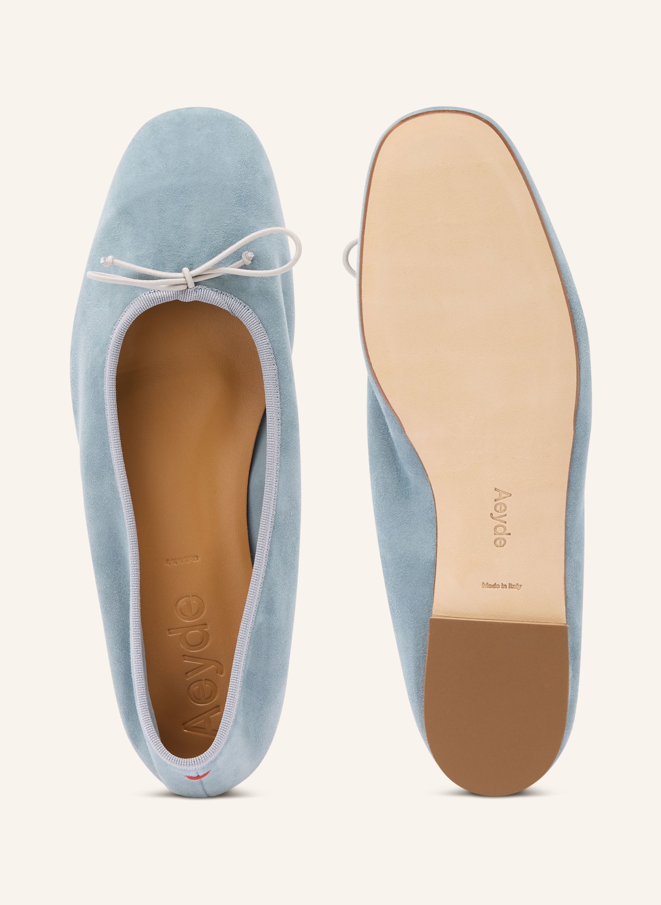 Aeyde Ballerinas TIBY: HELLBLAU