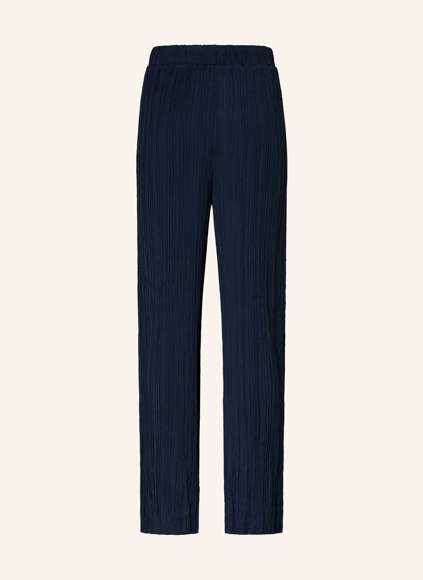 s.Oliver RED Pleated trousers: DARK BLUE