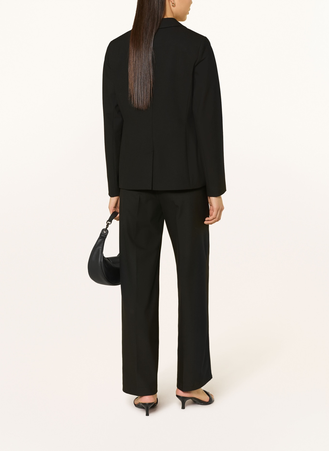 s.Oliver BLACK LABEL Marlenehose: SCHWARZ