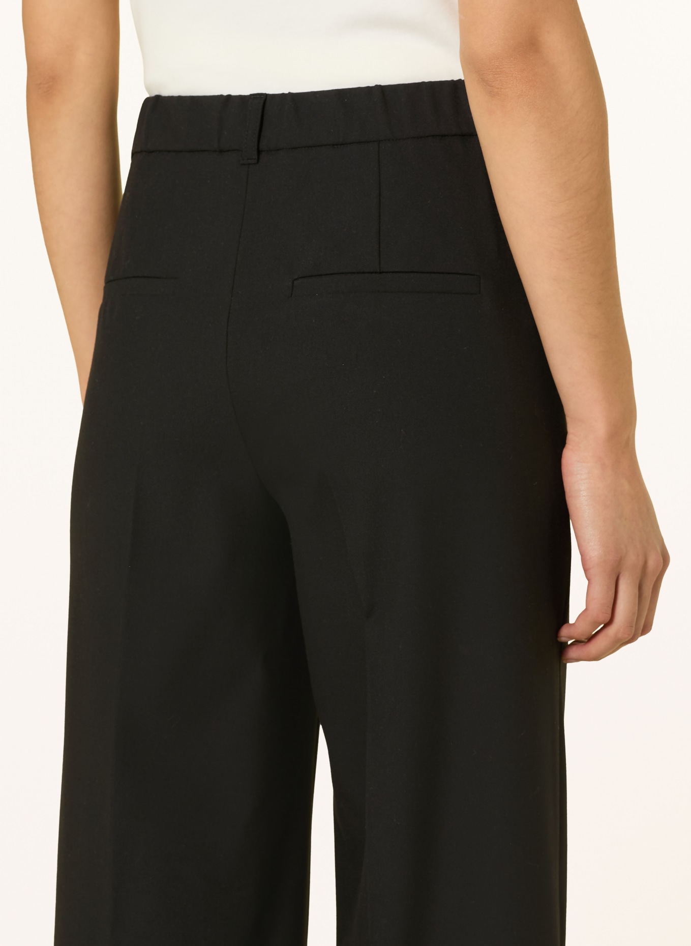 s.Oliver BLACK LABEL Marlenehose: SCHWARZ
