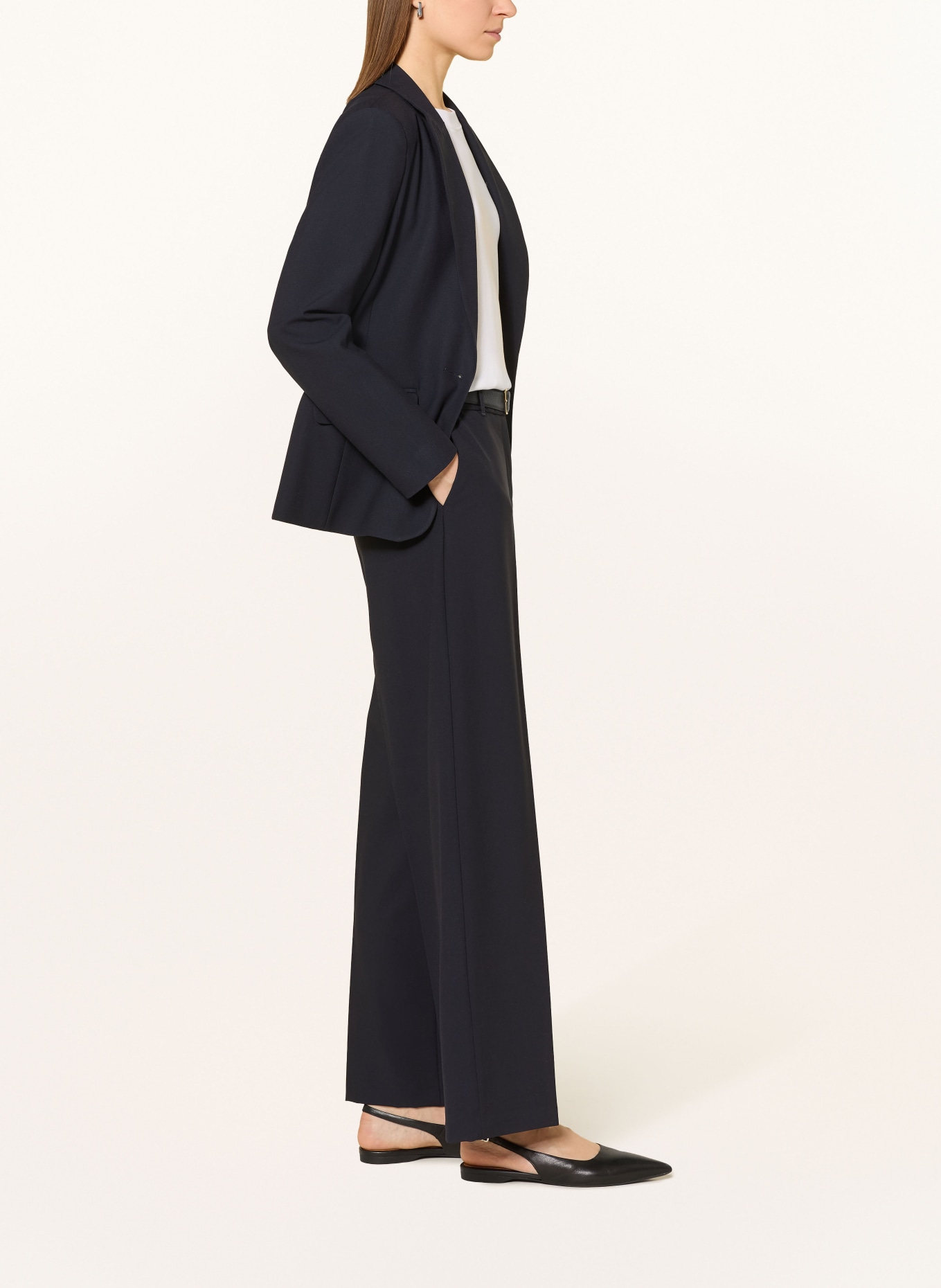 s.Oliver BLACK LABEL marlene pants: DARK BLUE