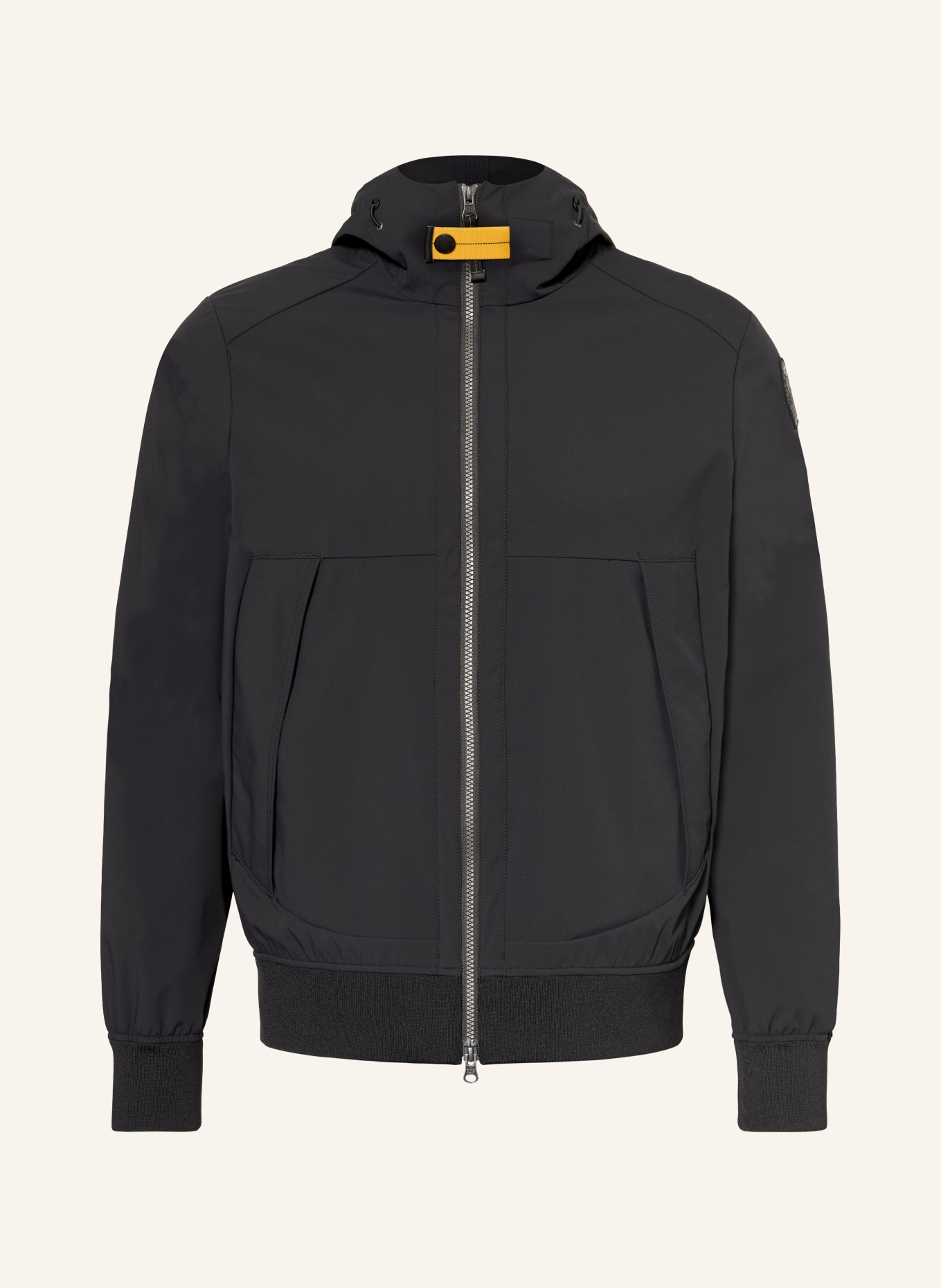 PARAJUMPERS Blouson ABNER: SCHWARZ / ROT / ORANGE