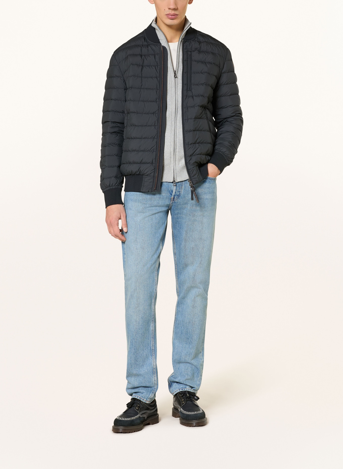 PARAJUMPERS Lightweight-Daunenjacke BREVING: SCHWARZ