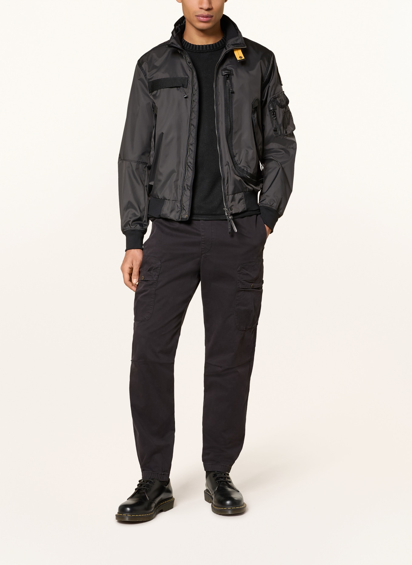 PARAJUMPERS WES SPRING jacket: BLACK