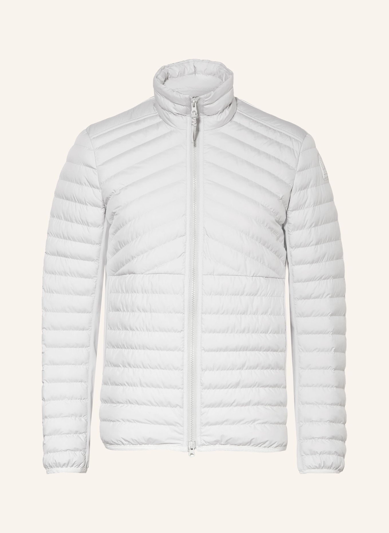 PARAJUMPERS Steppjacke DUNFRIES im Materialmix: HELLGRAU