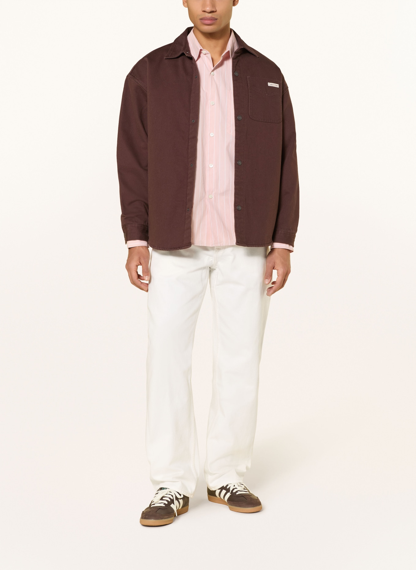 Calvin Klein Jeans Jeans Relaxed Fit: ASN CHALK WHITE