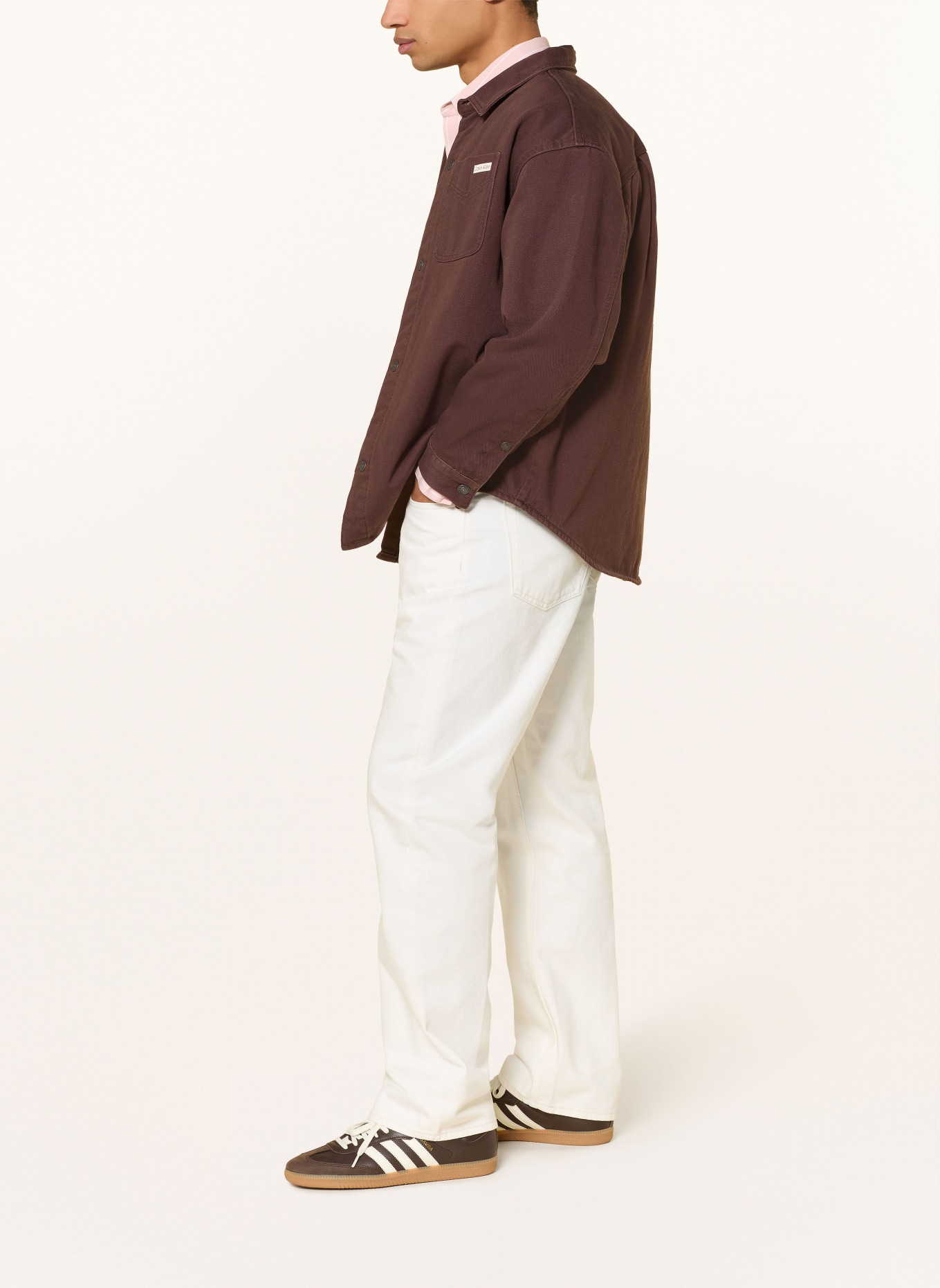 Calvin Klein Jeans Jeans Relaxed Fit: ASN CHALK WHITE