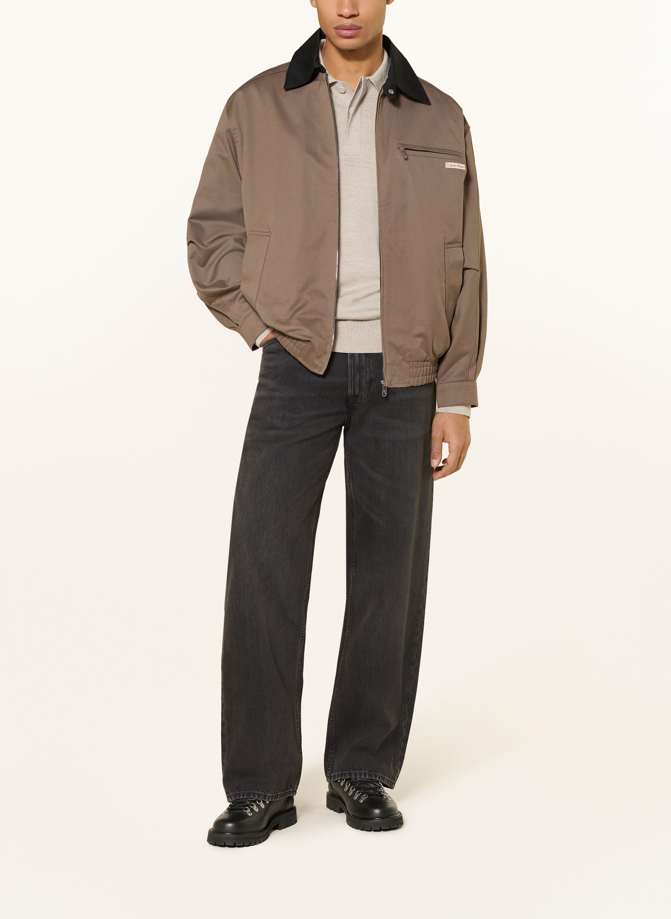 Calvin Klein Jeans Jeans AVERY Baggy Fit: XB0 AVERY BLACK STONE