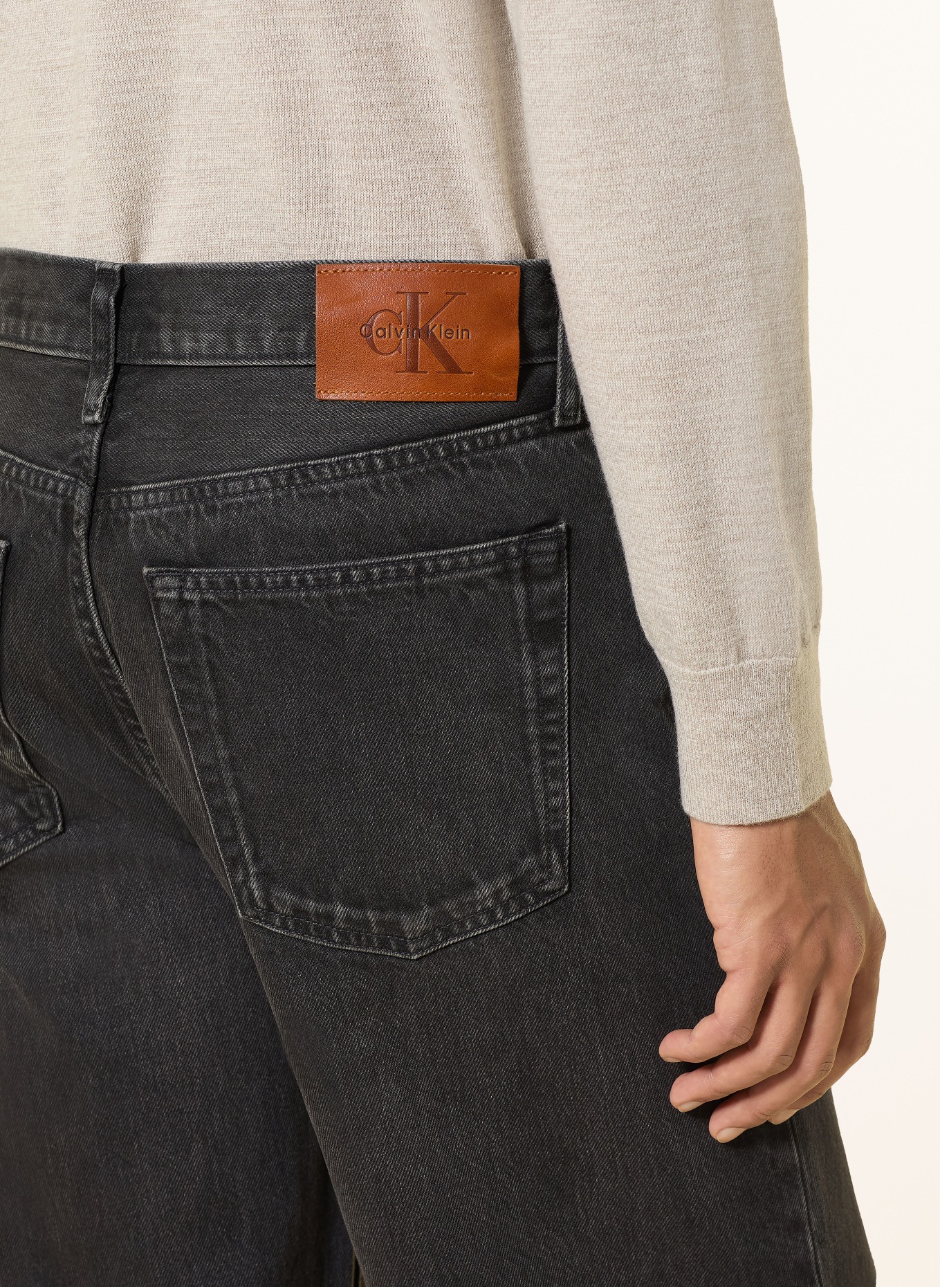 Calvin Klein Jeans Jeans AVERY Baggy Fit: XB0 AVERY BLACK STONE