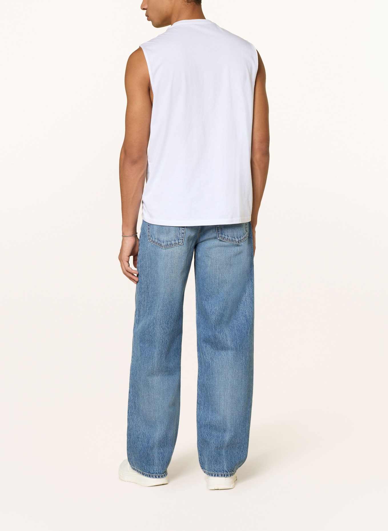 Calvin Klein Jeans Tanktop: WEISS