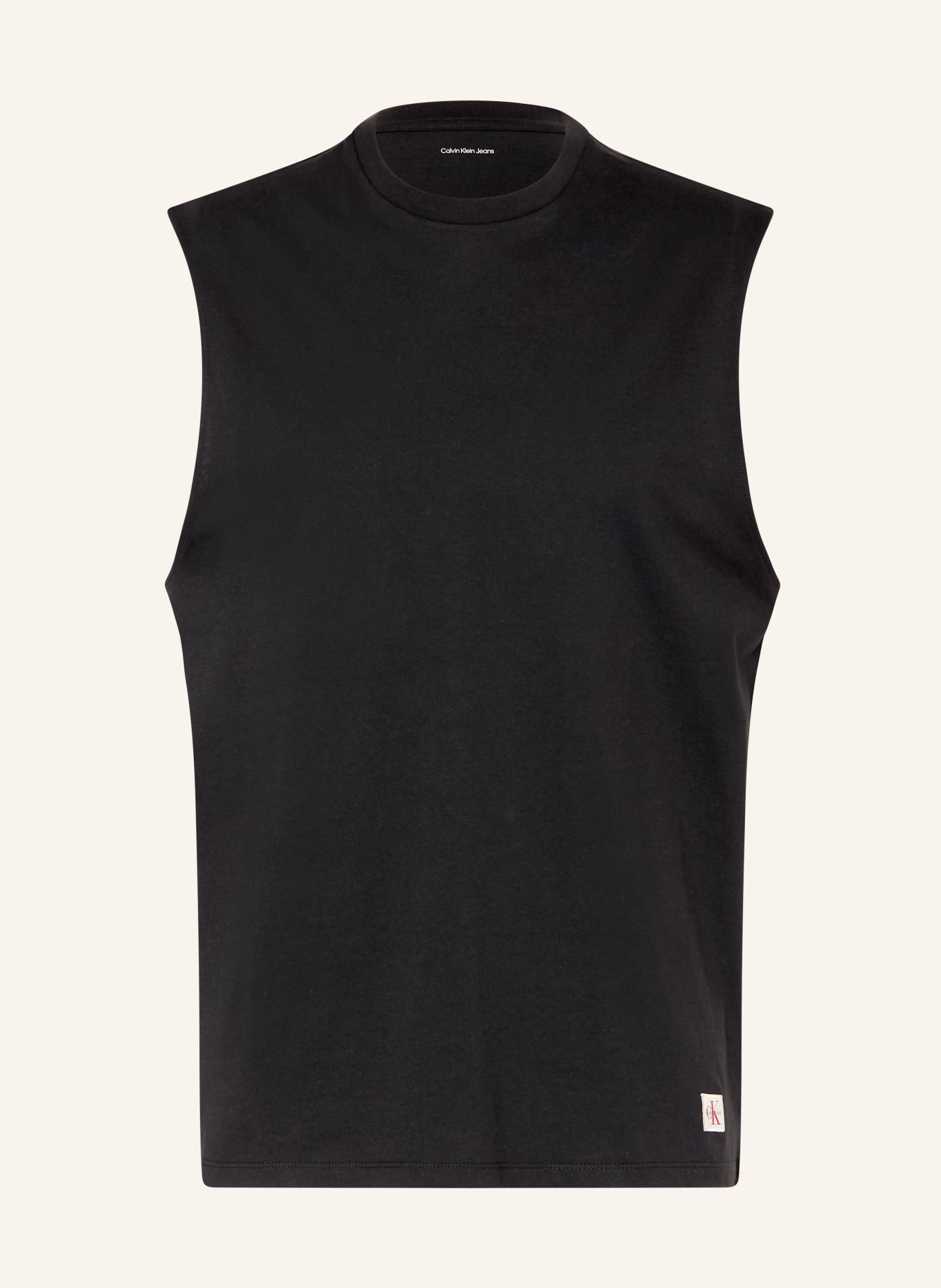 Calvin Klein Jeans Tanktop: SCHWARZ