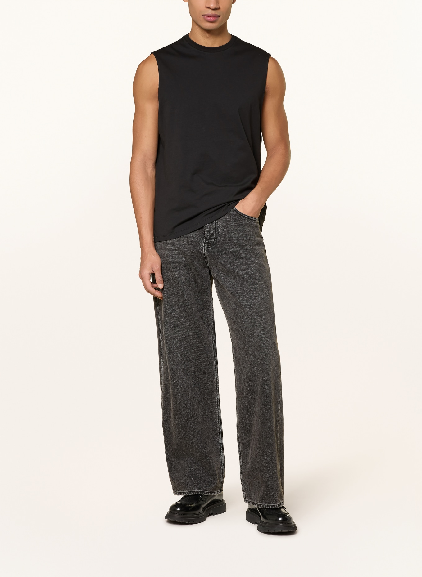 Calvin Klein Jeans Tanktop: SCHWARZ