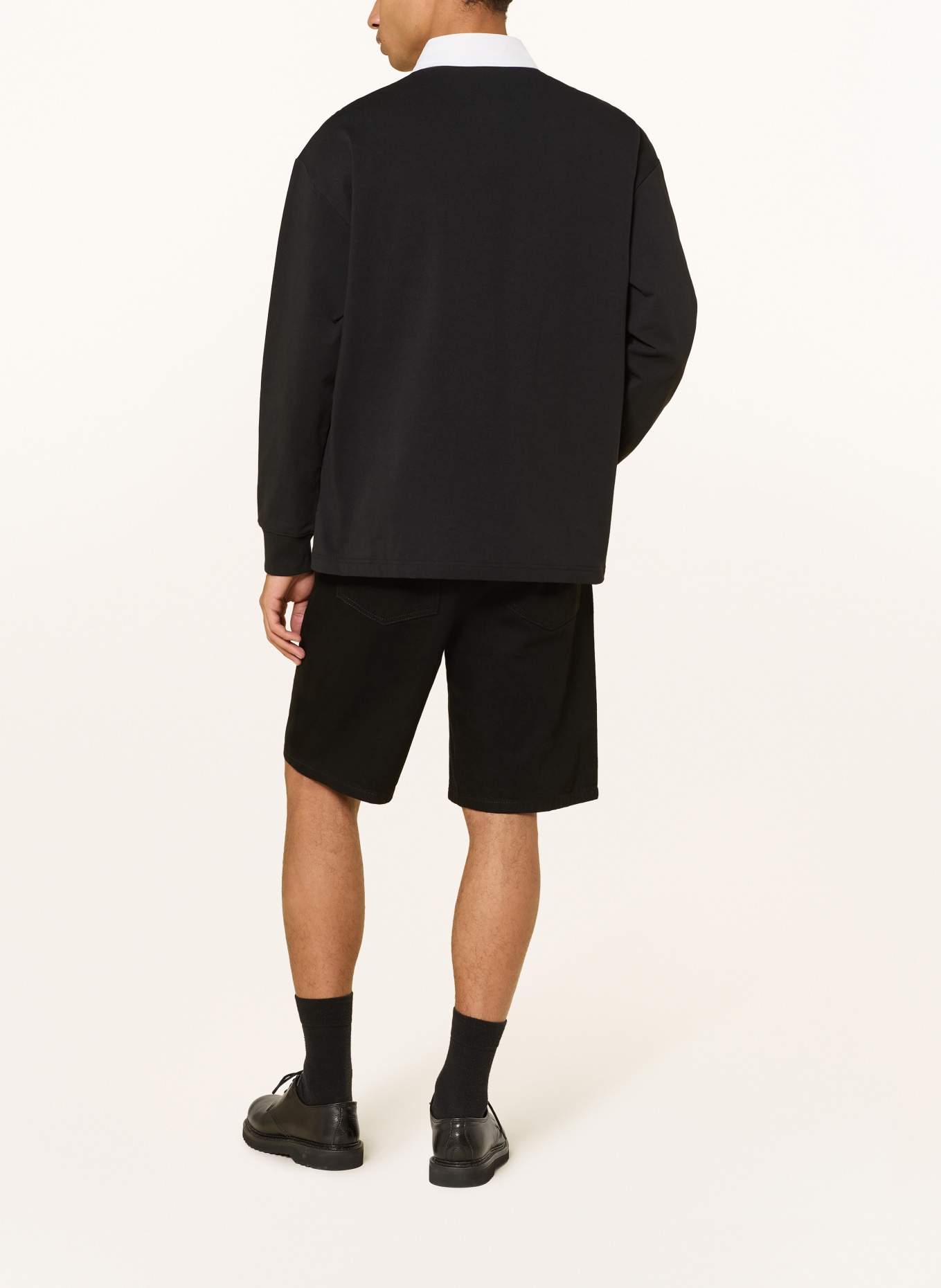 Calvin Klein Jeans Jeansshorts: SCHWARZ