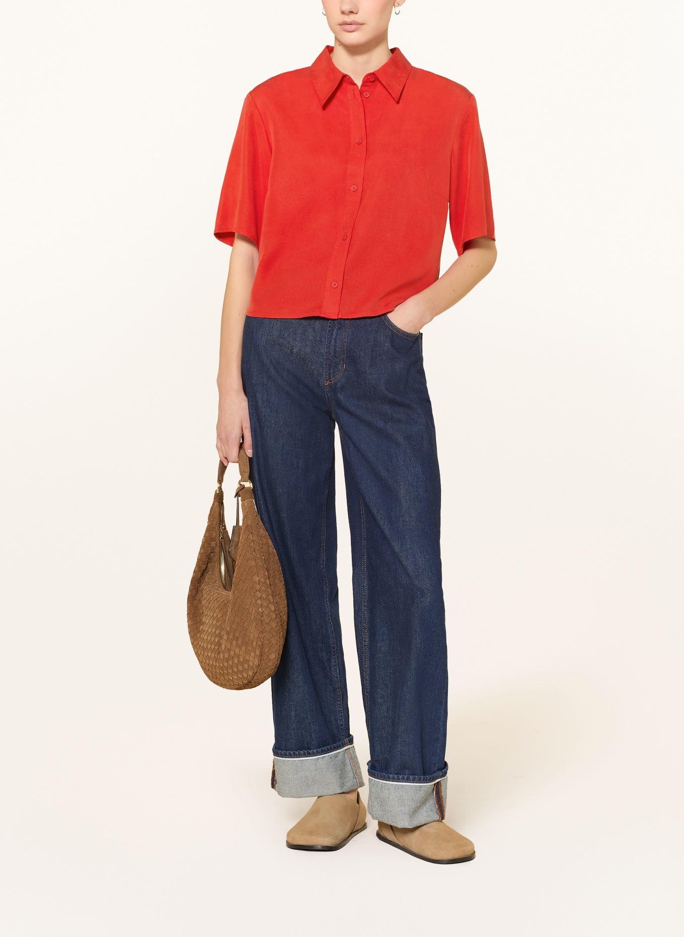 Marc O'Polo DENIM košile: ČERVENÁ