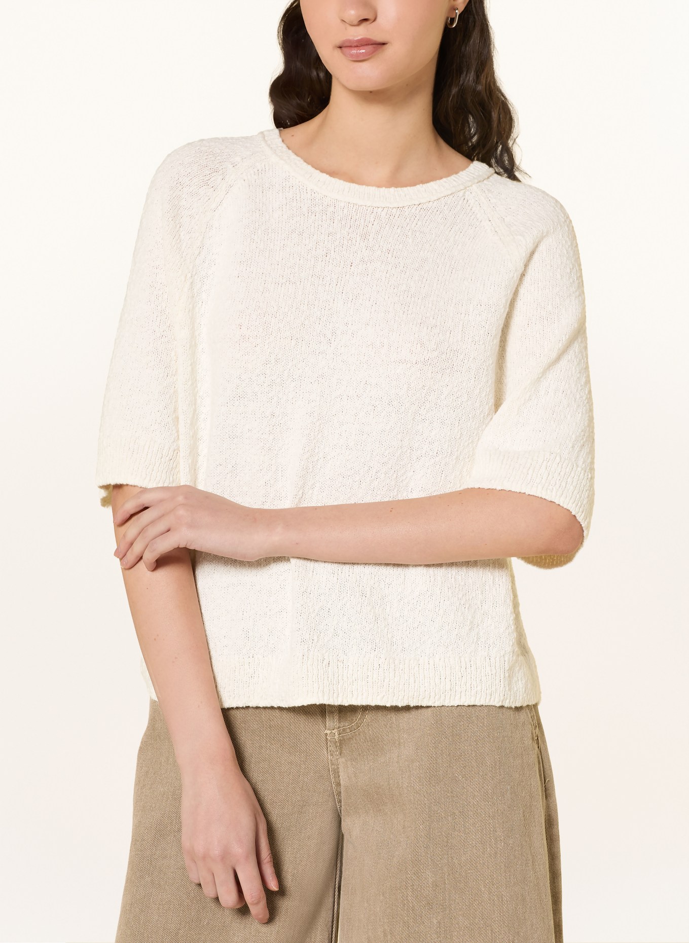 Marc O'Polo DENIM Strickshirt: CREME