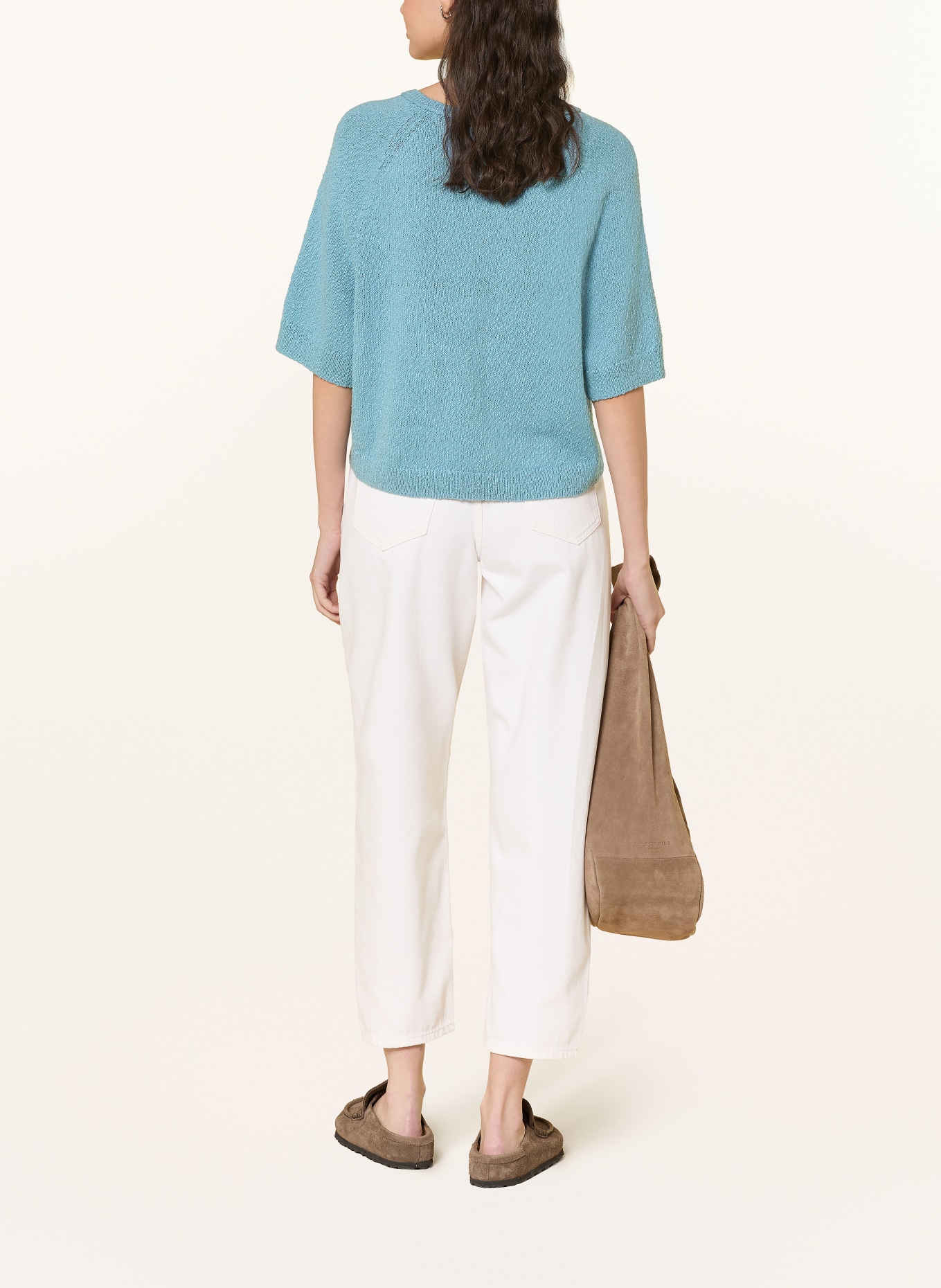 Marc O'Polo DENIM koszulka z dzianiny: JASNONIEBIESKI