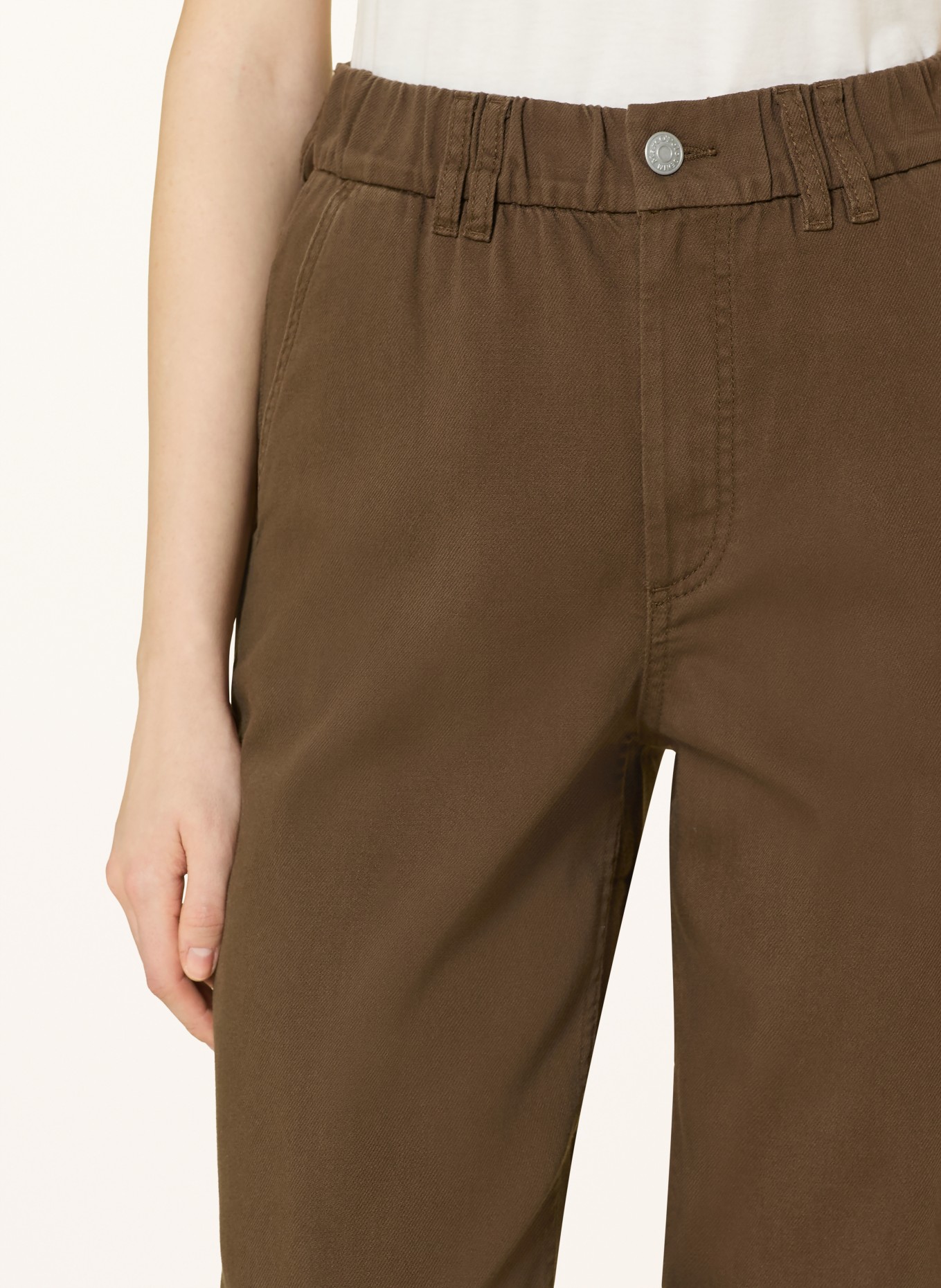 Marc O'Polo DENIM Maminčiny džíny: HNĚDÁ