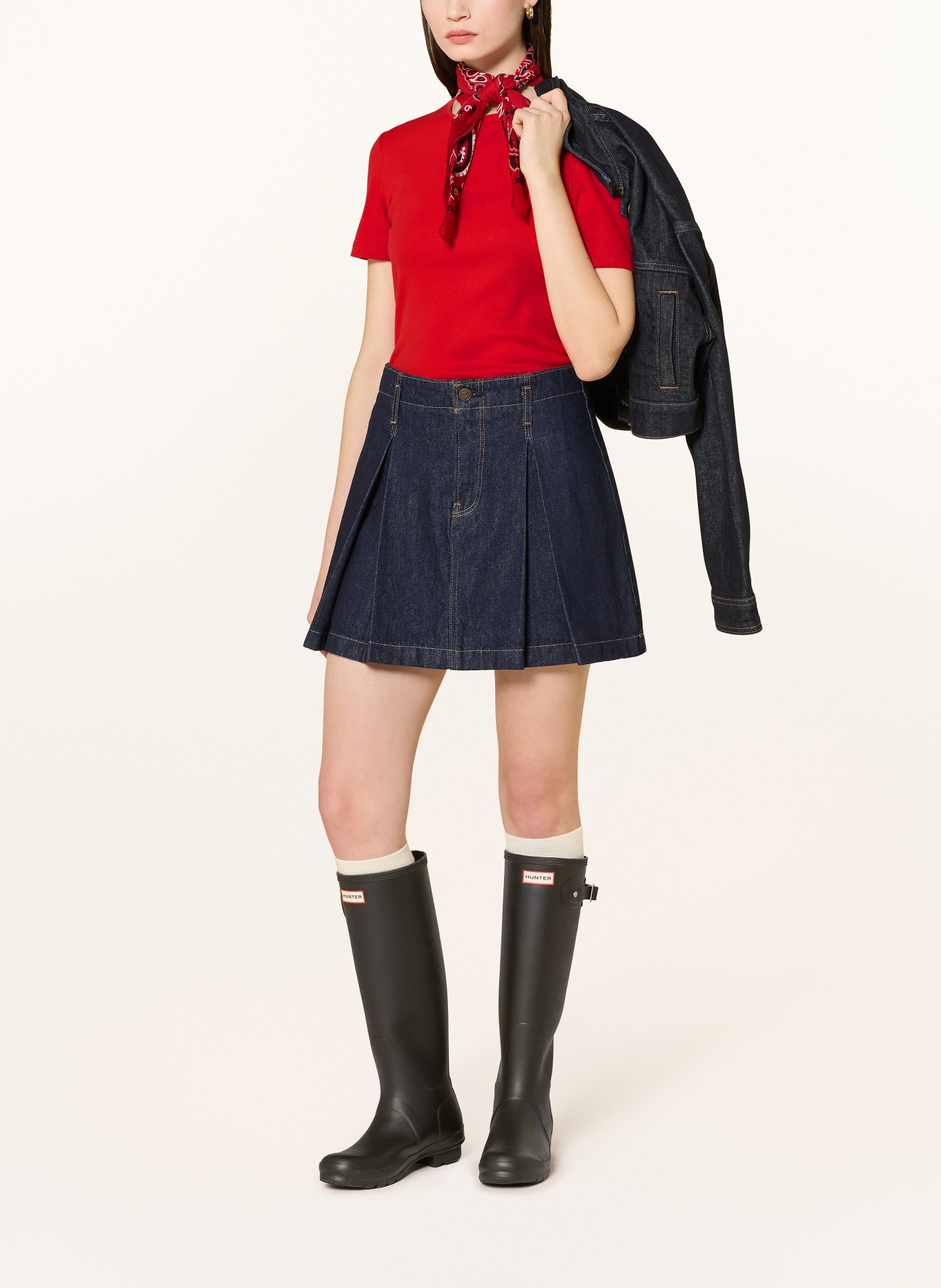 Marc O'Polo DENIM tričko: ČERVENÁ