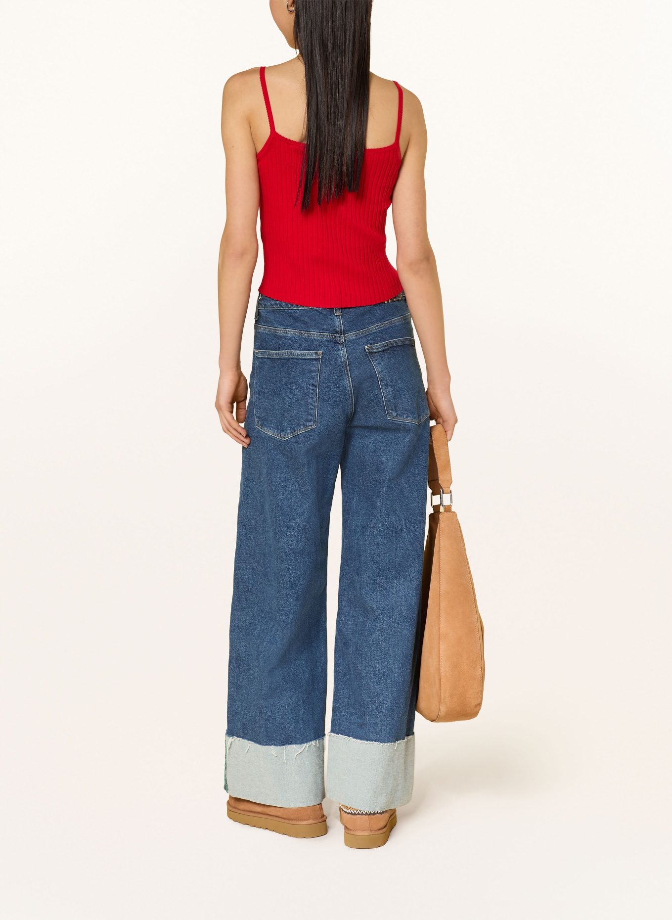 Marc O'Polo DENIM pletený top: ČERVENÁ