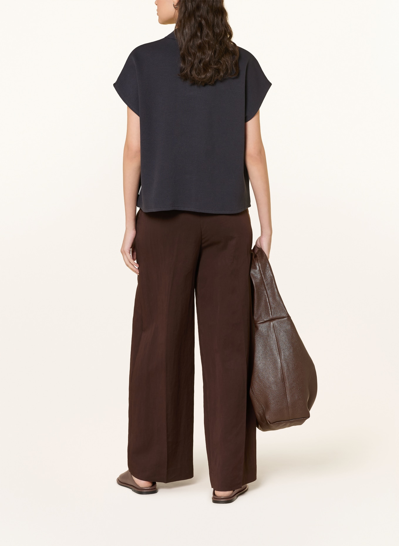 Marc O'Polo DENIM Piqué polokošile: TMAVĚ MODRÁ