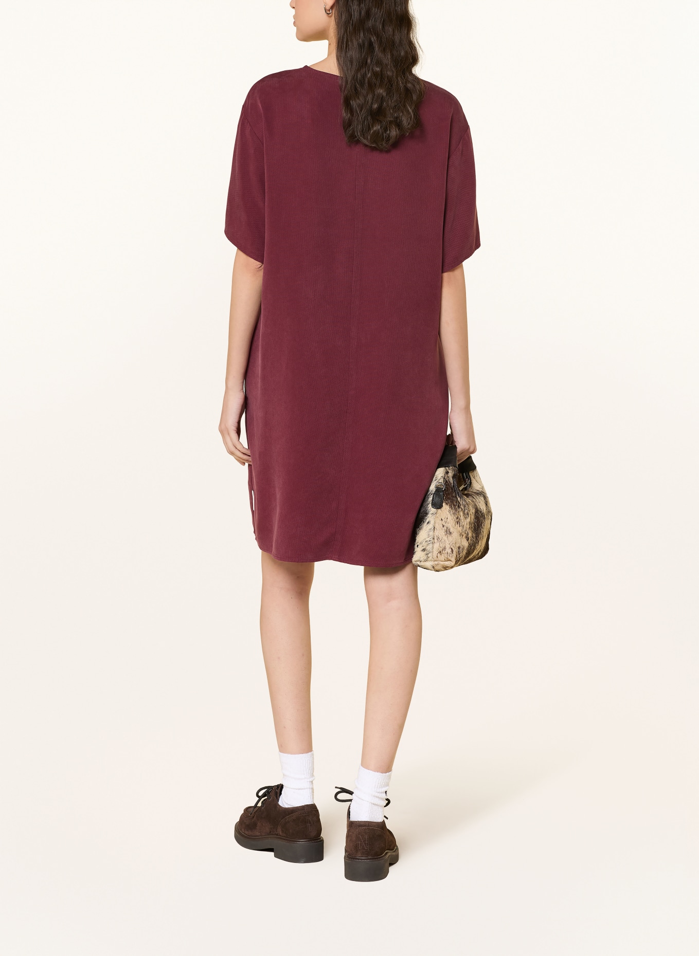 Marc O'Polo DENIM šaty: TMAVĚ ČERVENÁ