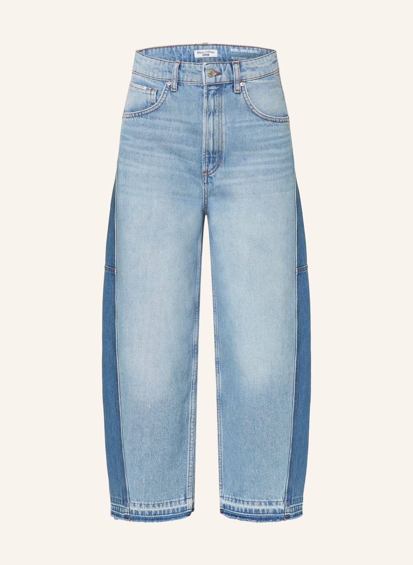 Marc O'Polo DENIM Džíny Barrel ENNI CROPPED: 4977 Medium Blue_Multi_50