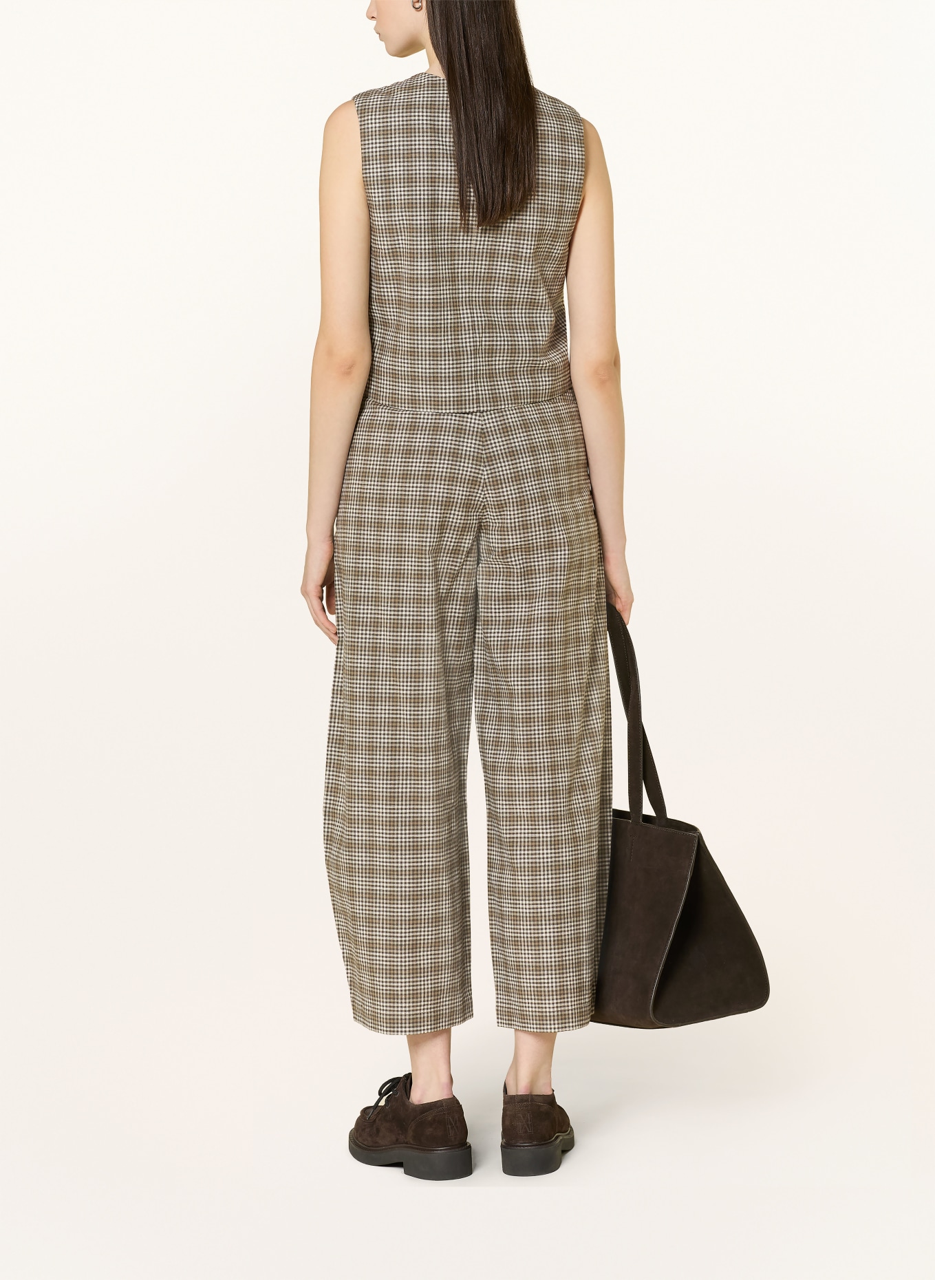 Marc O'Polo DENIM Culotte: OLIV / BRAUN / WEISS