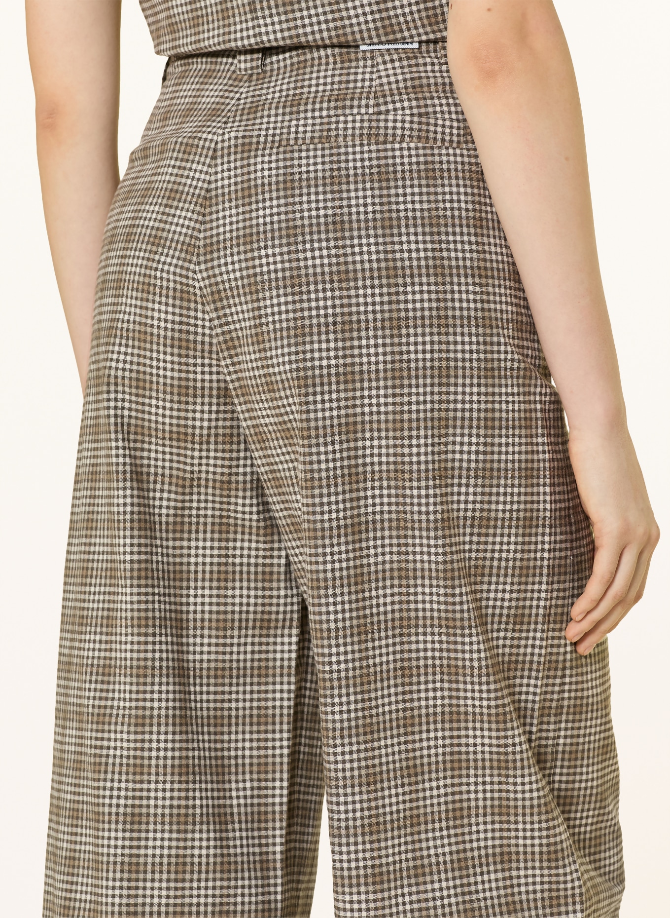 Marc O'Polo DENIM Culotte: OLIV / BRAUN / WEISS