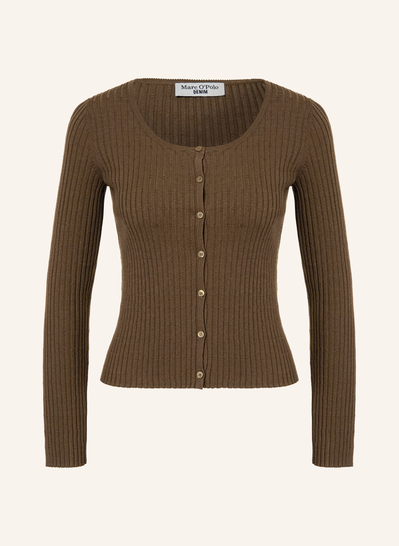 Marc O'Polo DENIM svetr: HNĚDÁ