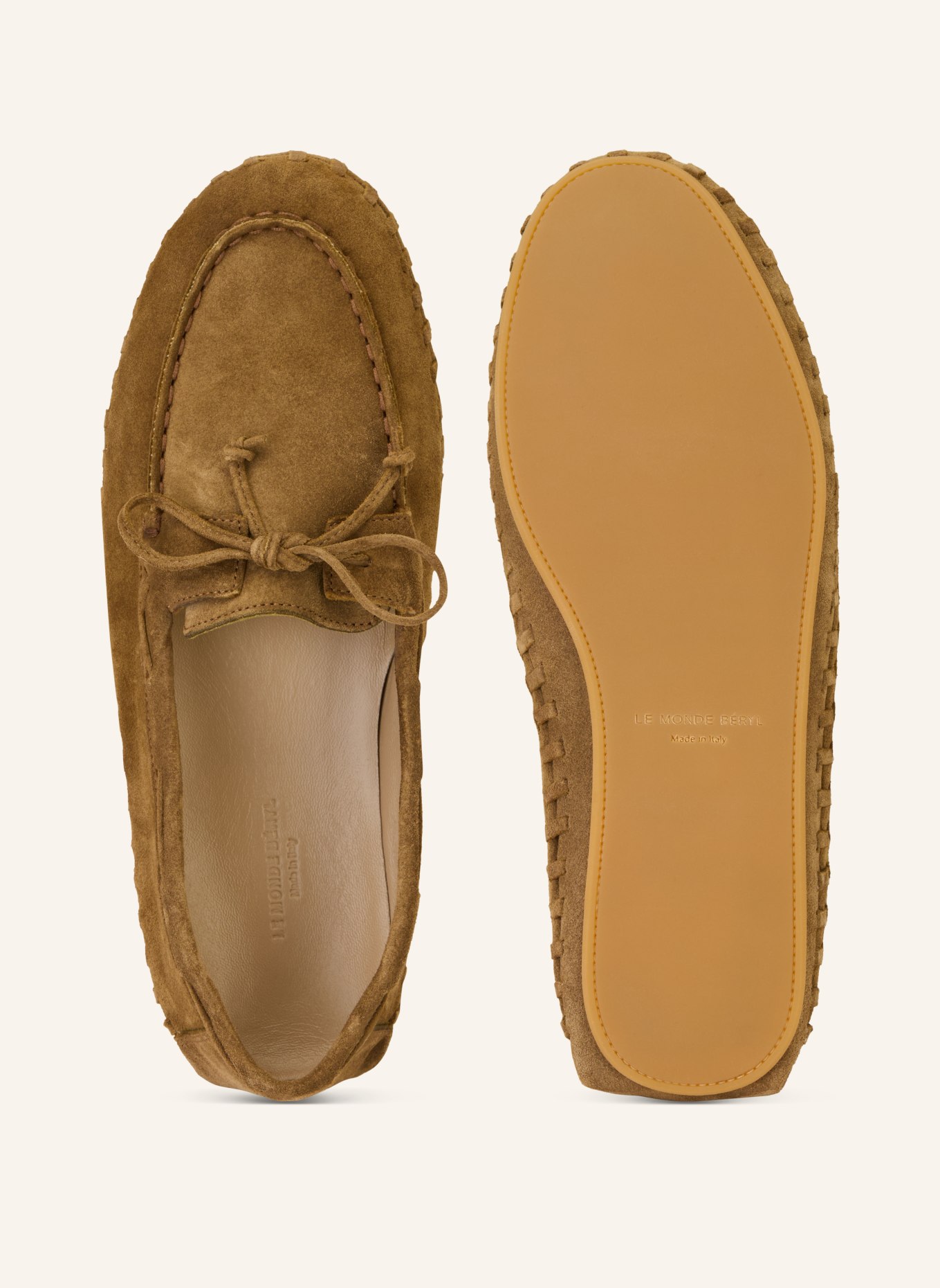 LE MONDE BÉRYL Bootsschuhe: COGNAC