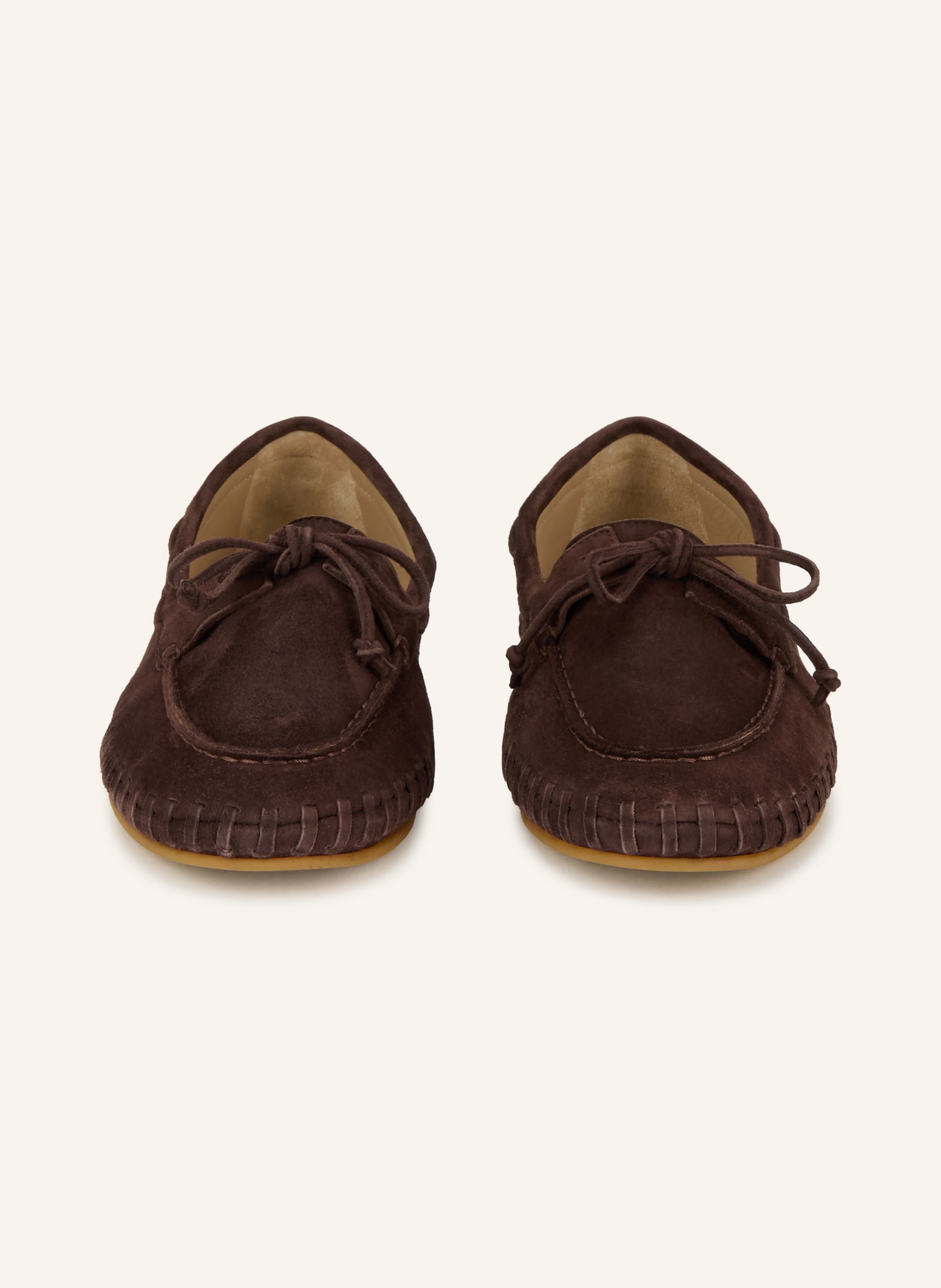 LE MONDE BÉRYL mokasíny: TMAVĚ HNĚDÁ