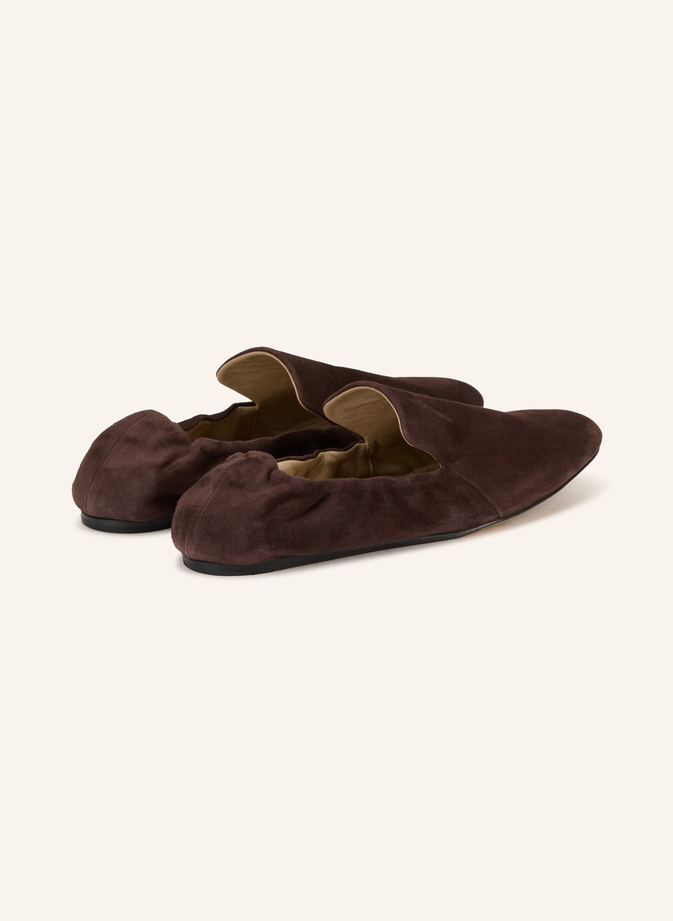 LE MONDE BÉRYL Slipper ORLANDO: DUNKELBRAUN