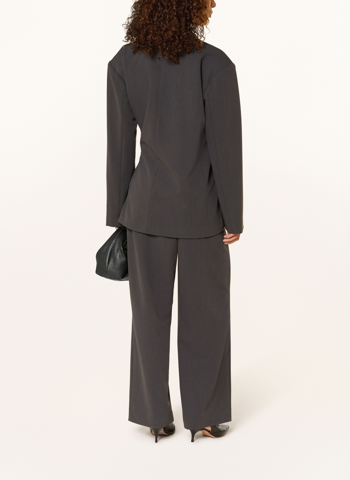 SOFIE SCHNOOR Marlene kalhoty: TMAVĚ ŠEDÁ